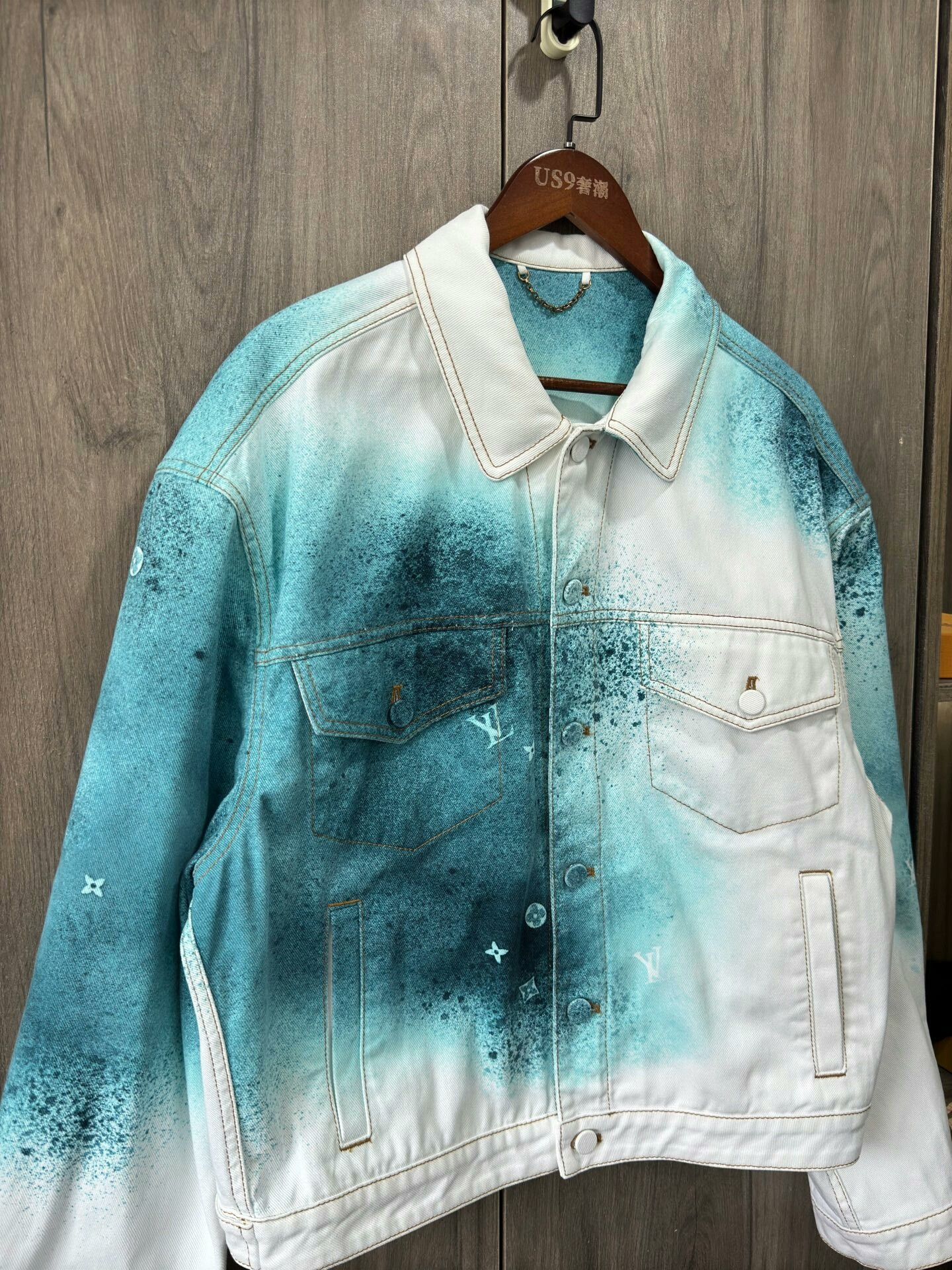 Louis Vuitton Louis Vuitton Starry Monogram Denim Jacket Size US L / EU 52-54 / 3 - 5 Thumbnail