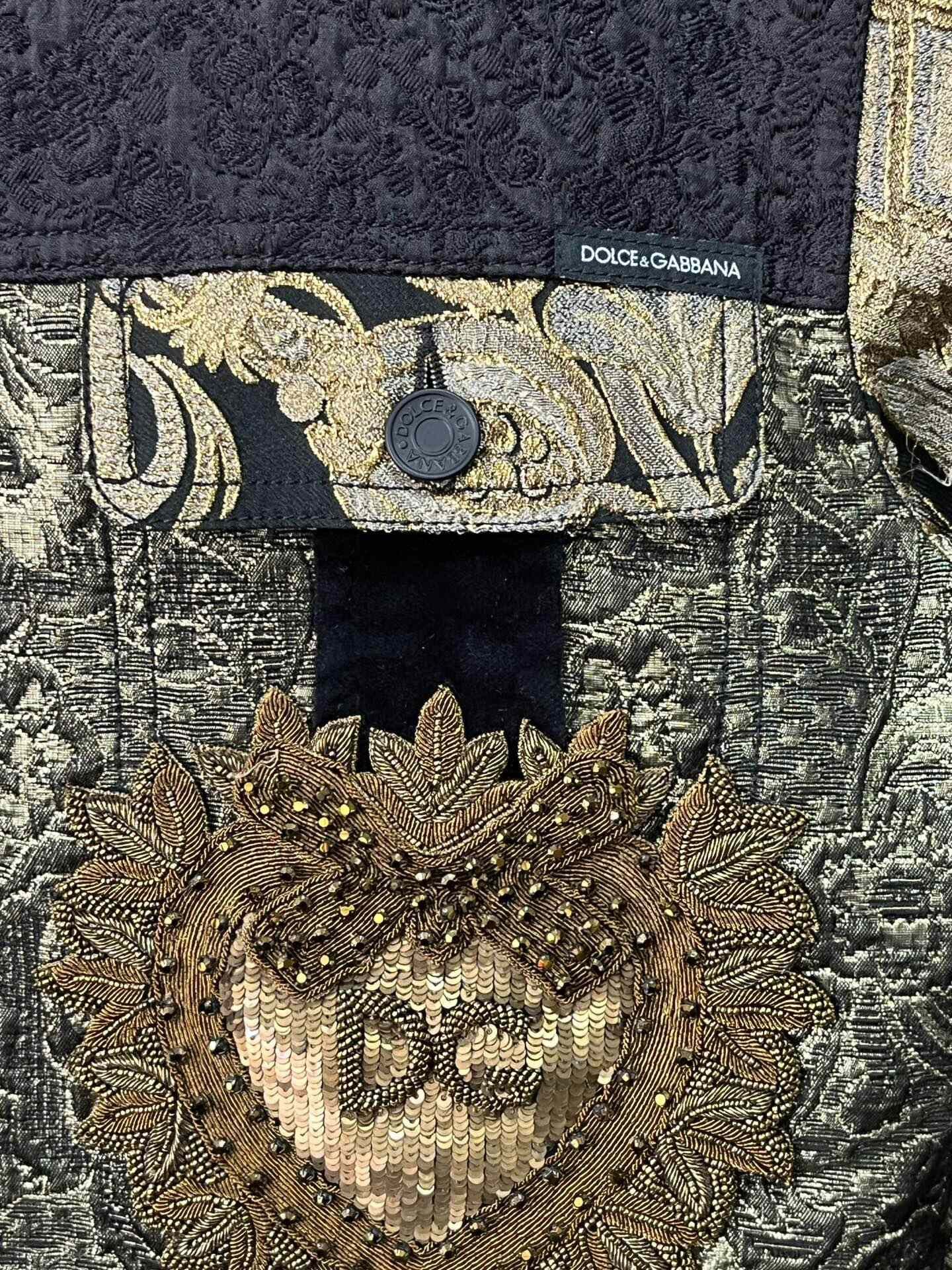 Dolce & Gabbana Dolce Gabbana Runway Coat Size US S / EU 44-46 / 1 - 7 Thumbnail