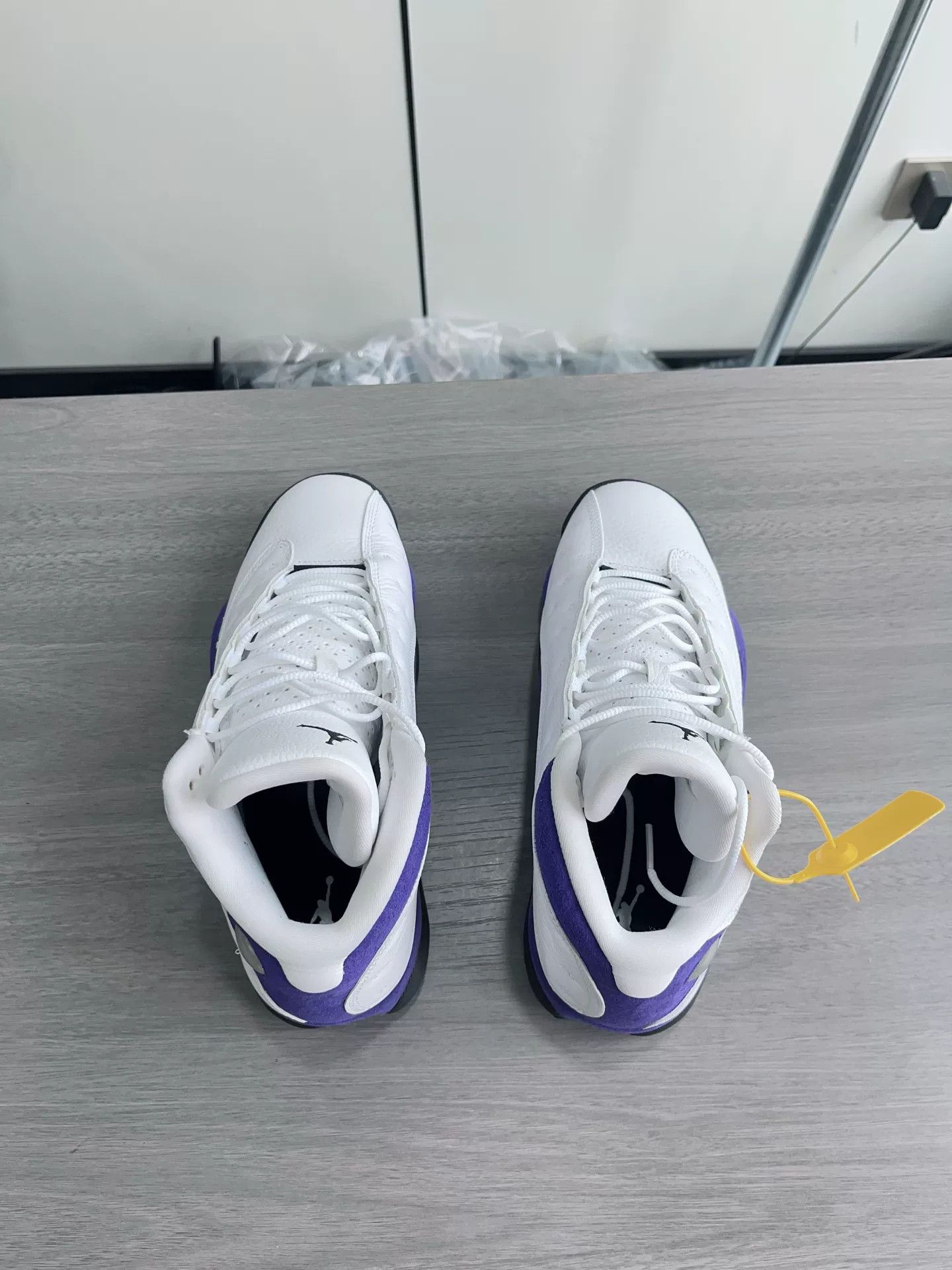 Jordan Brand Air Jordan 13 White Purple Lakers Size US 10 / EU 43 - 4 Thumbnail