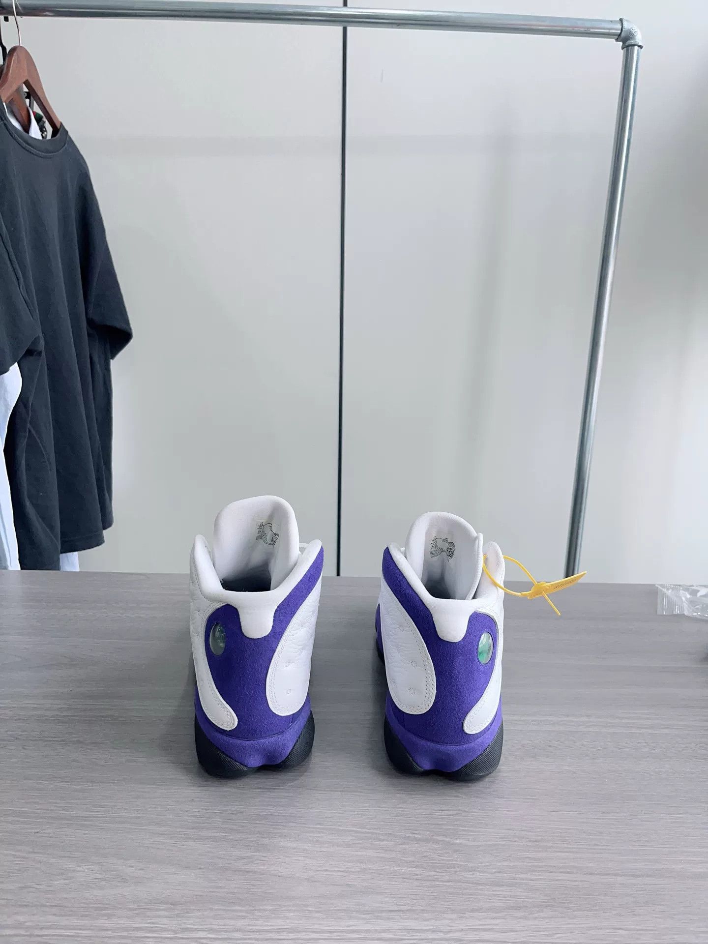 Jordan Brand Air Jordan 13 White Purple Lakers Size US 10 / EU 43 - 3 Thumbnail