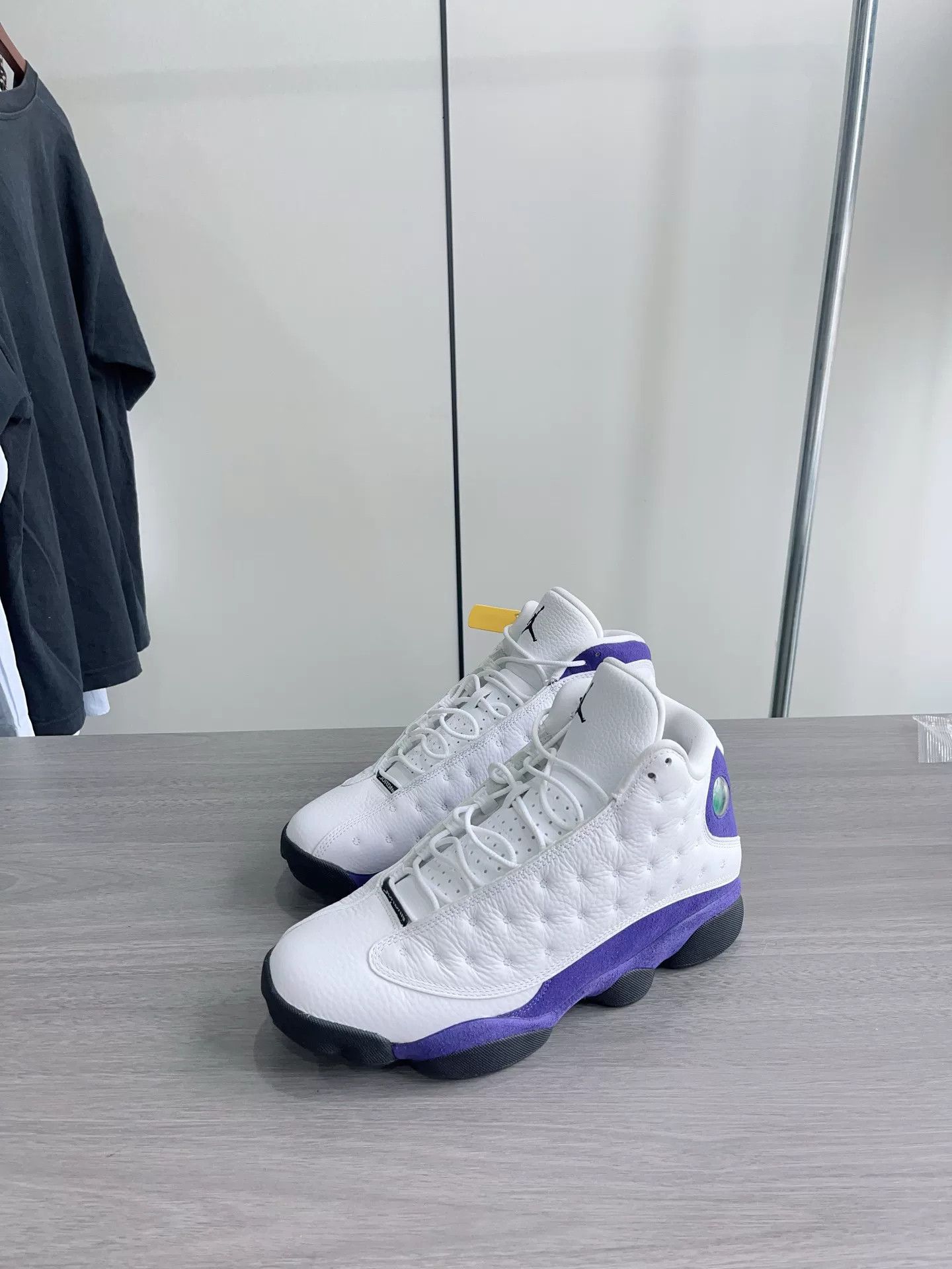 Jordan Brand Air Jordan 13 White Purple Lakers Size US 10 / EU 43 - 2 Thumbnail
