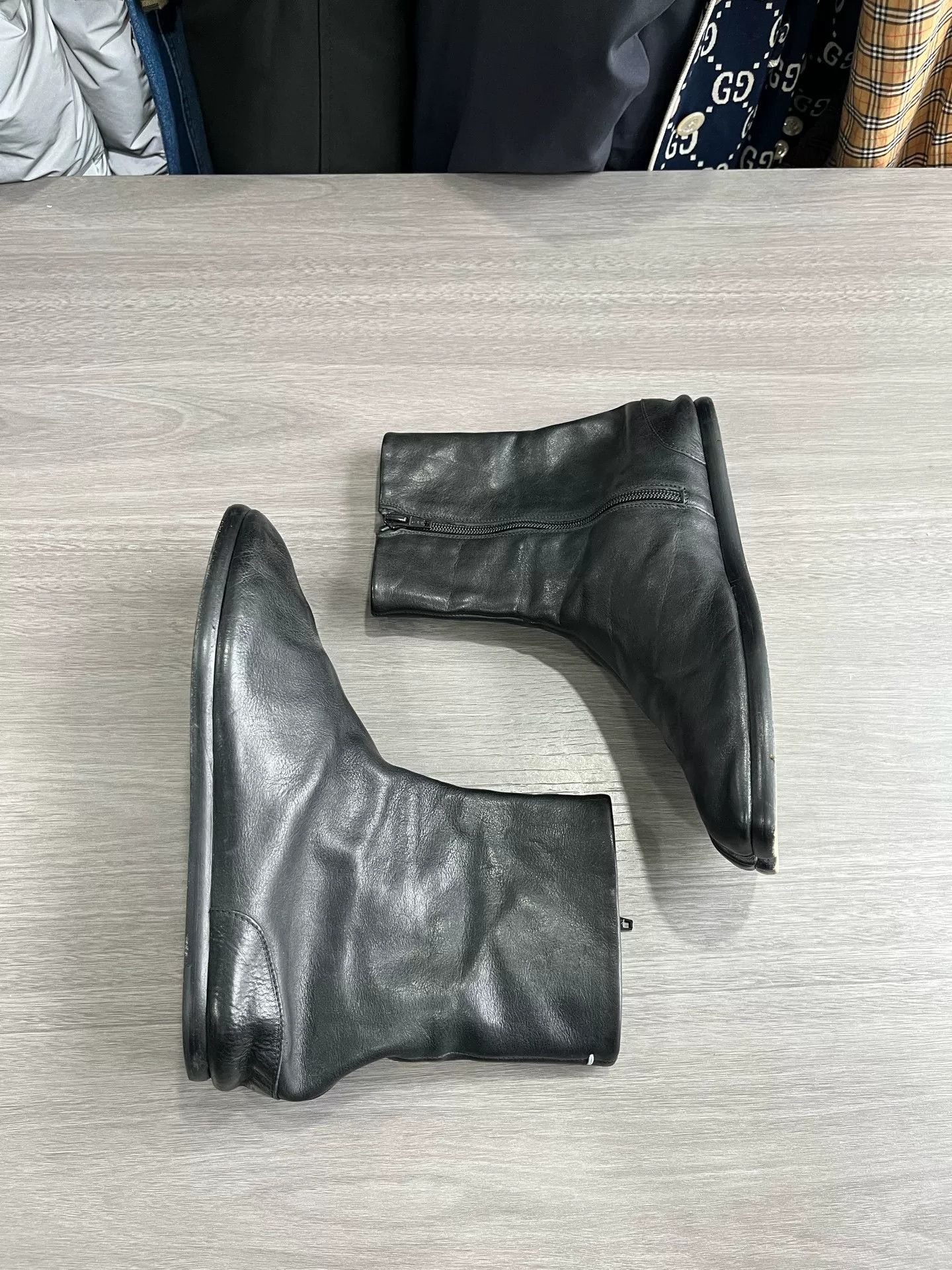Maison Margiela Maison Margiela Tabi Flat Ankle Boots Size US 8 / EU 41 - 8 Thumbnail