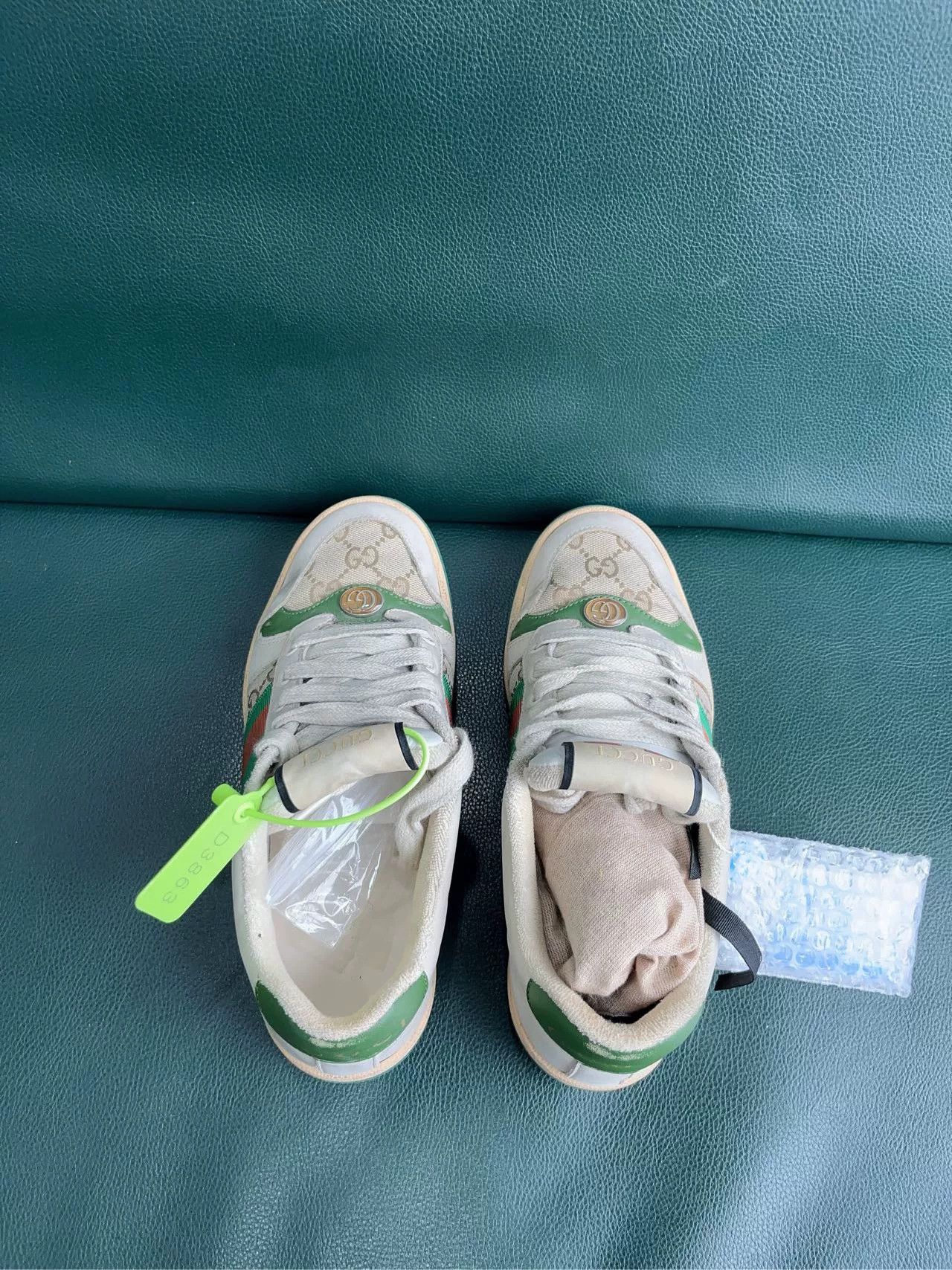 Gucci Gucci Red Green Dirty Shoes Size US 5 / IT 35 - 5 Thumbnail