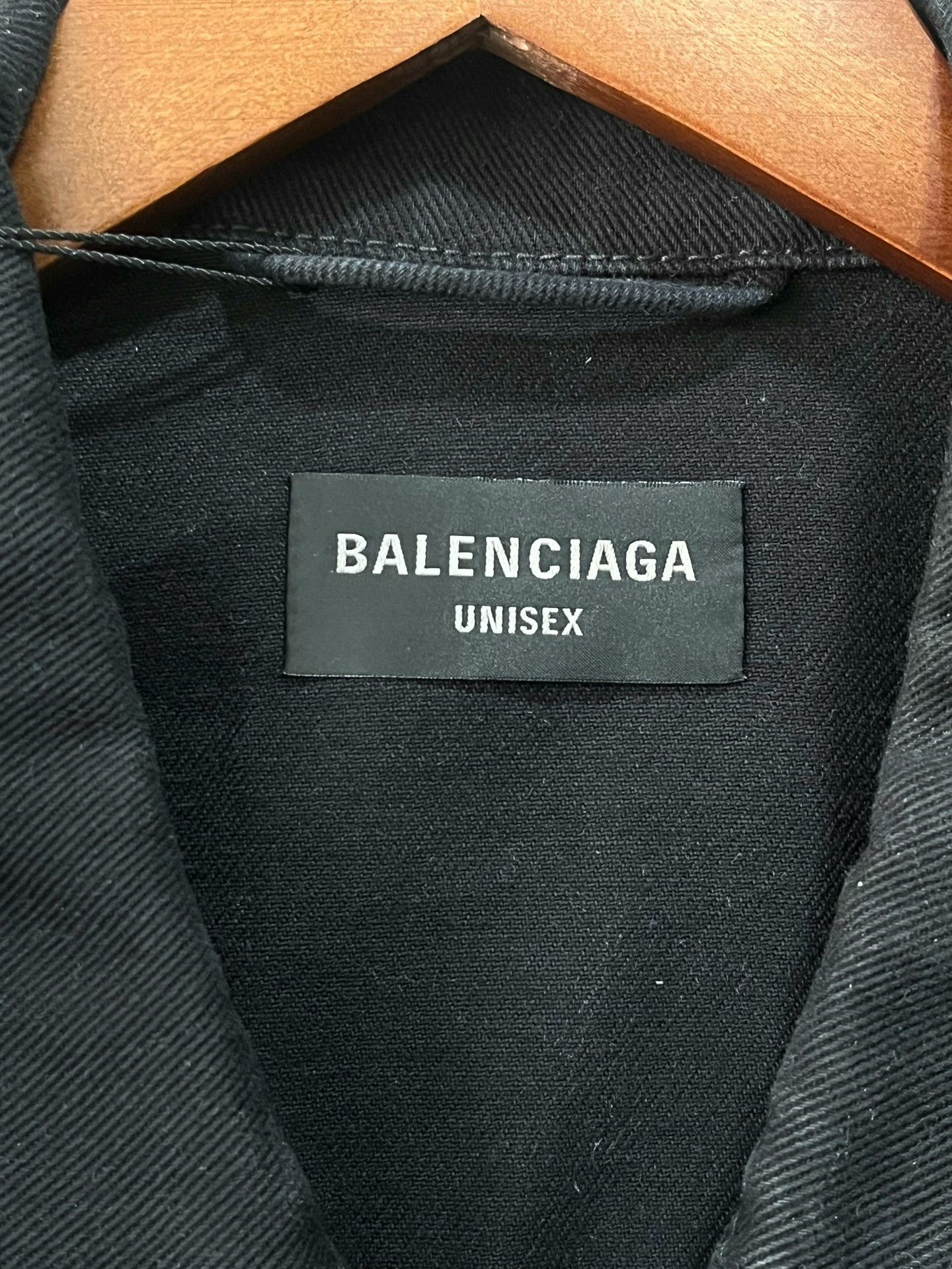 Balenciaga Balenciaga Masking Tape Cola Denim Jacket Size US S / EU 44-46 / 1 - 7 Thumbnail