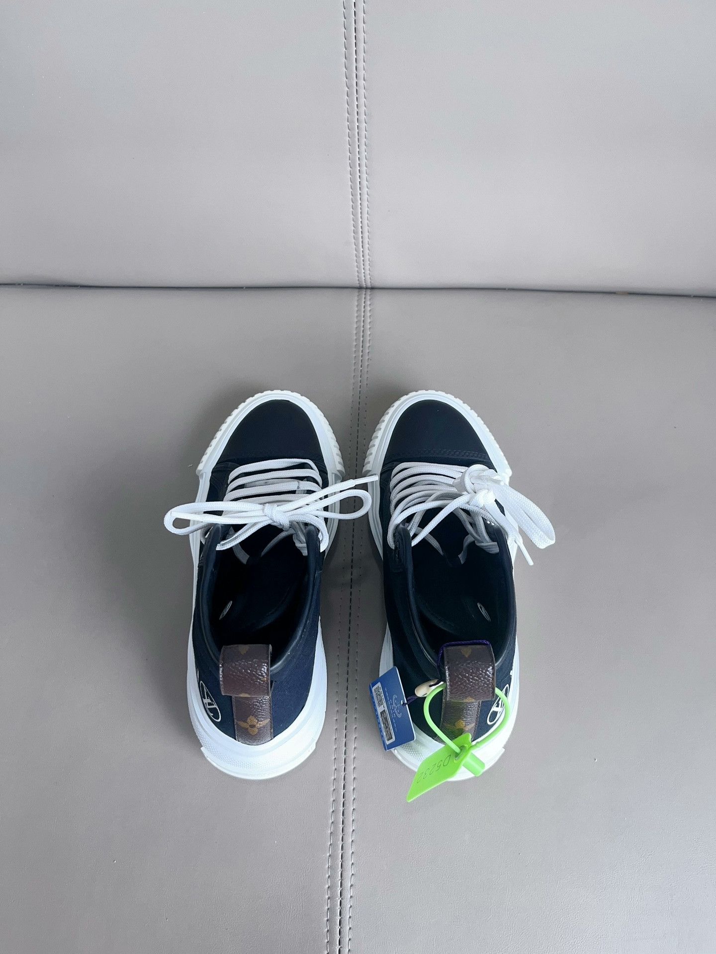 Louis Vuitton LV Squad Canvas High-Top Platform Shoes Size US 5 / IT 35 - 4 Thumbnail