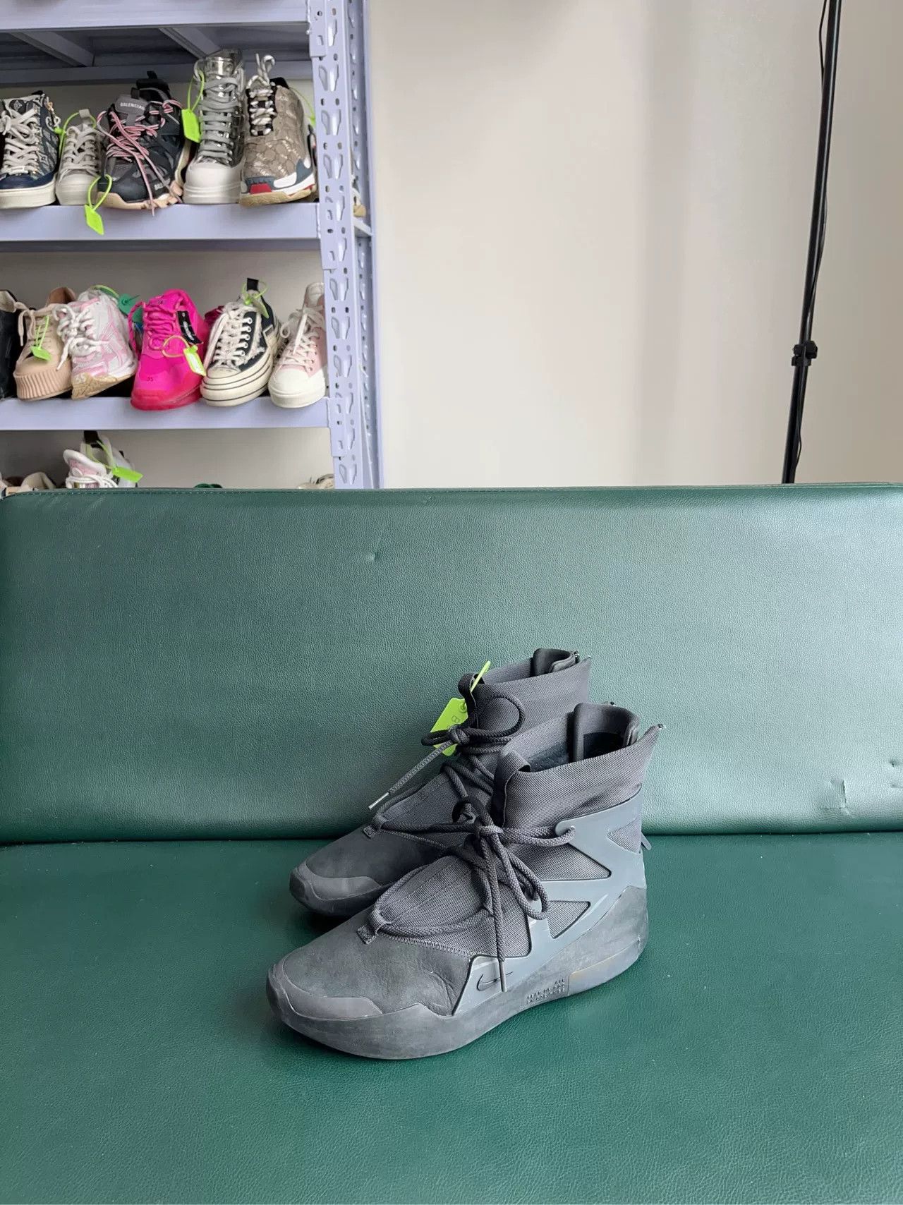 Fear of God Fog Black Soul Size 42.5 Size US 9.5 / EU 42-43 - 2 Thumbnail