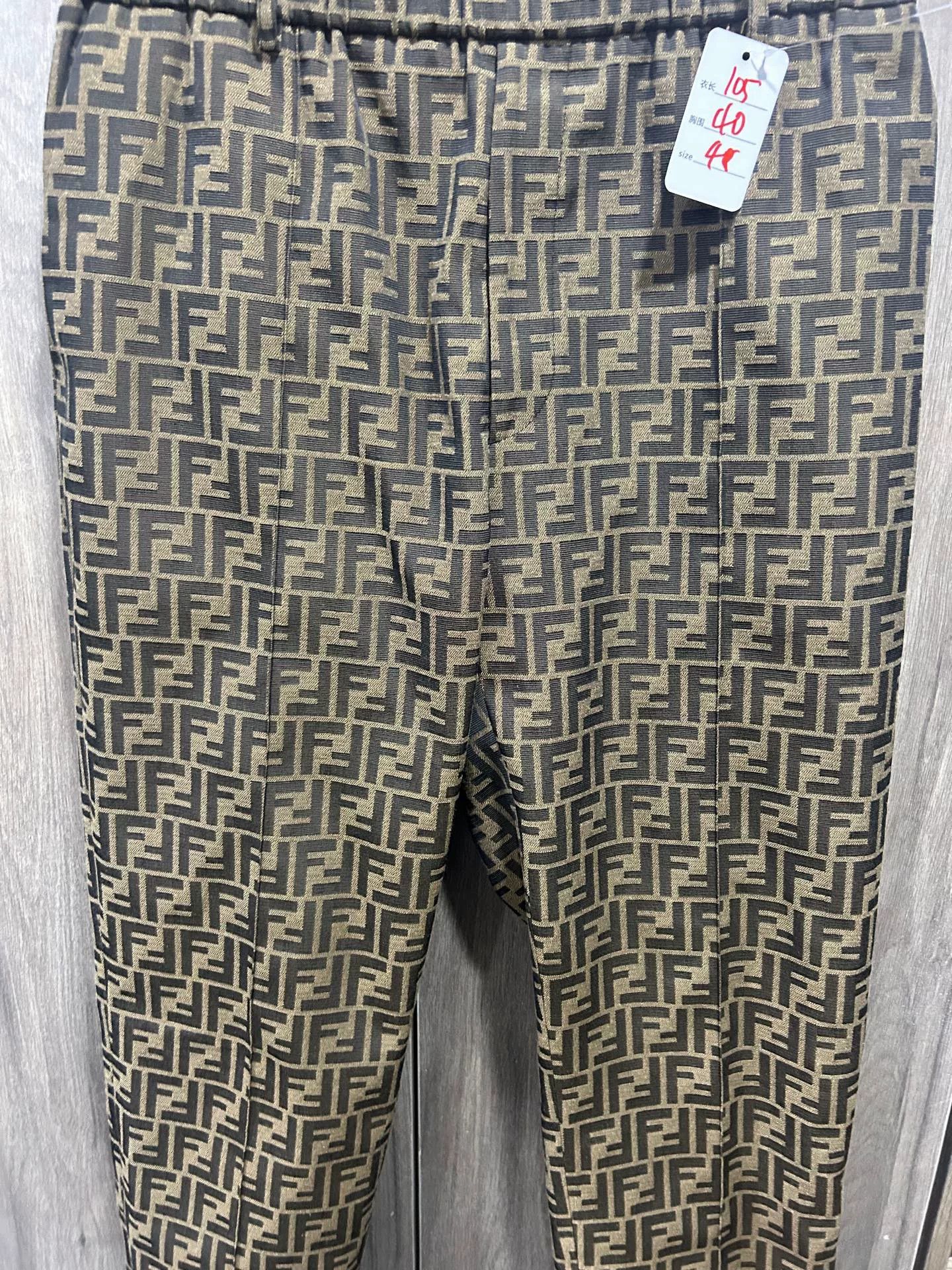 Fendi FENDI Logo All-Over Print Straight Jeans Size US 32 / EU 48 - 7 Thumbnail