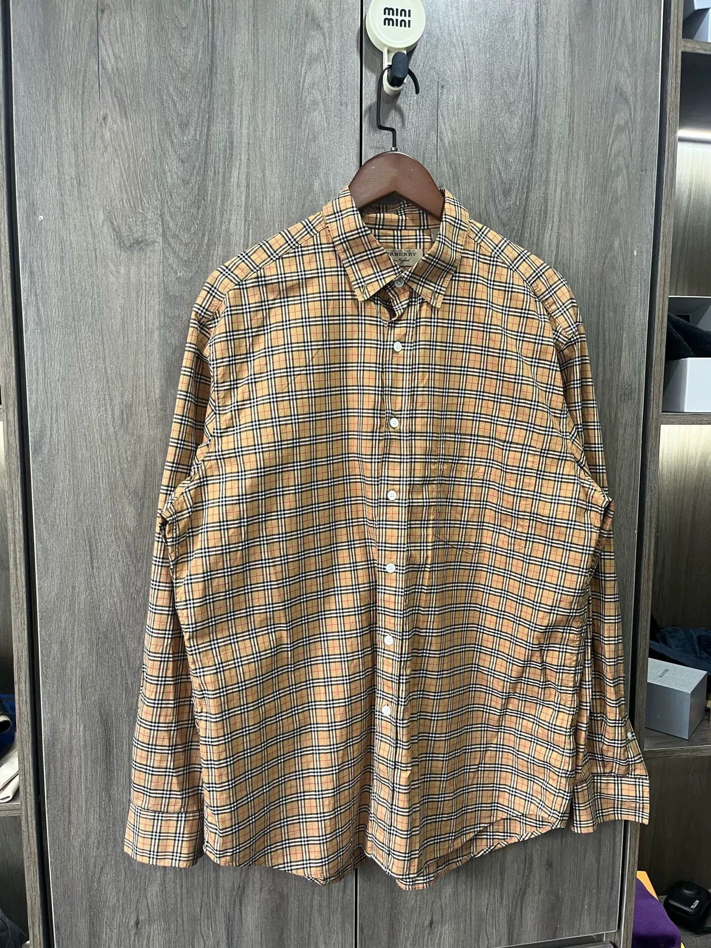 Burberry Burberry Check Shirt Size XL Size US XL / EU 56 / 4 - 4 Thumbnail