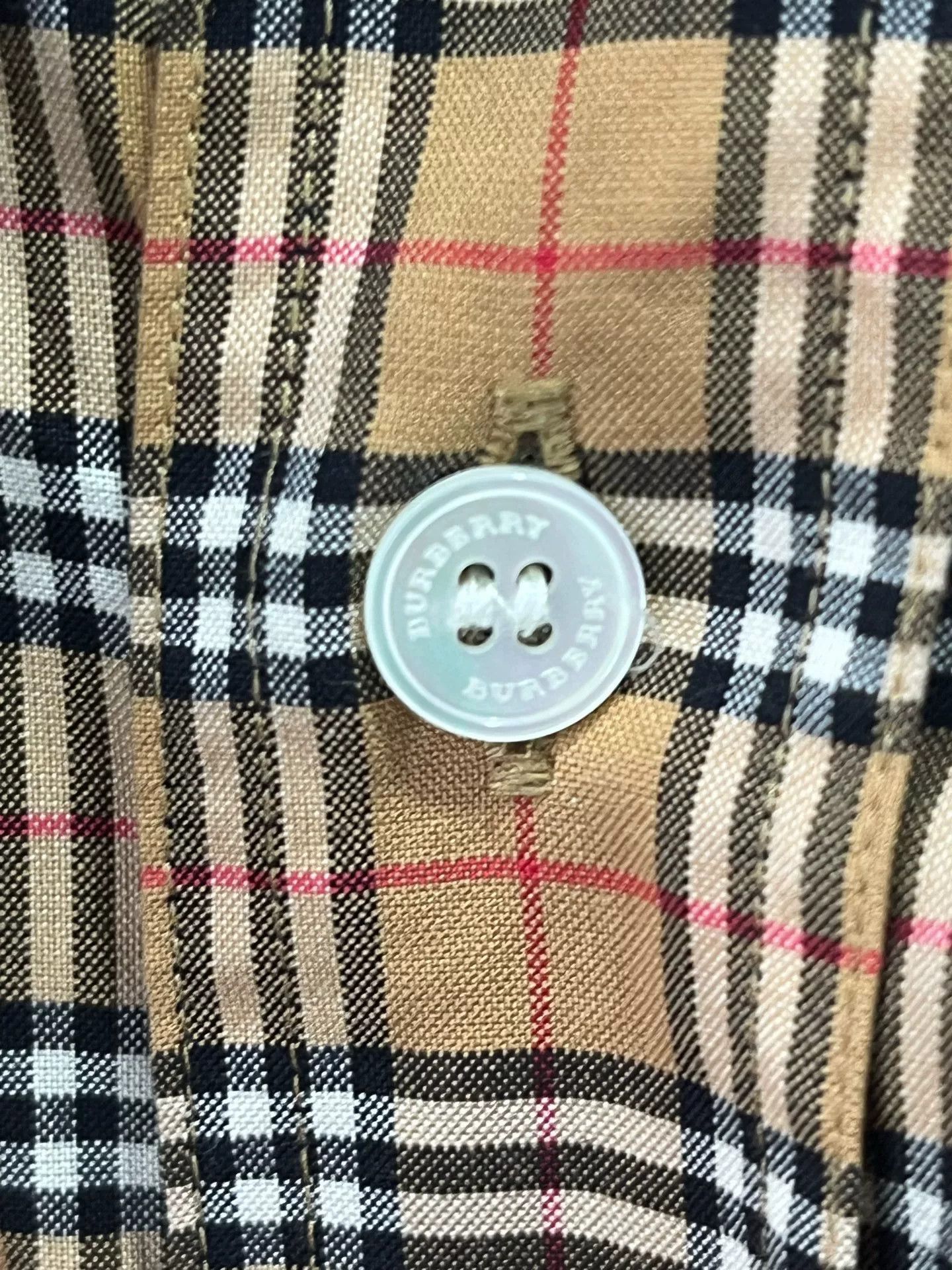 Burberry Burberry Check Shirt Size XL Size US XL / EU 56 / 4 - 7 Thumbnail