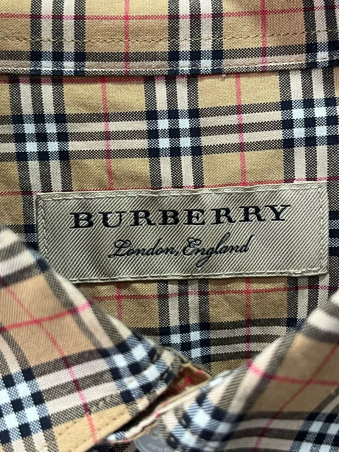 Burberry Burberry Check Shirt Size XL Size US XL / EU 56 / 4 - 2 Thumbnail