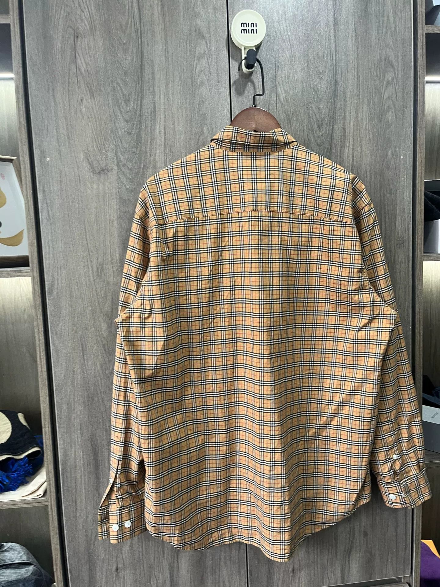 Burberry Burberry Check Shirt Size XL Size US XL / EU 56 / 4 - 8 Thumbnail
