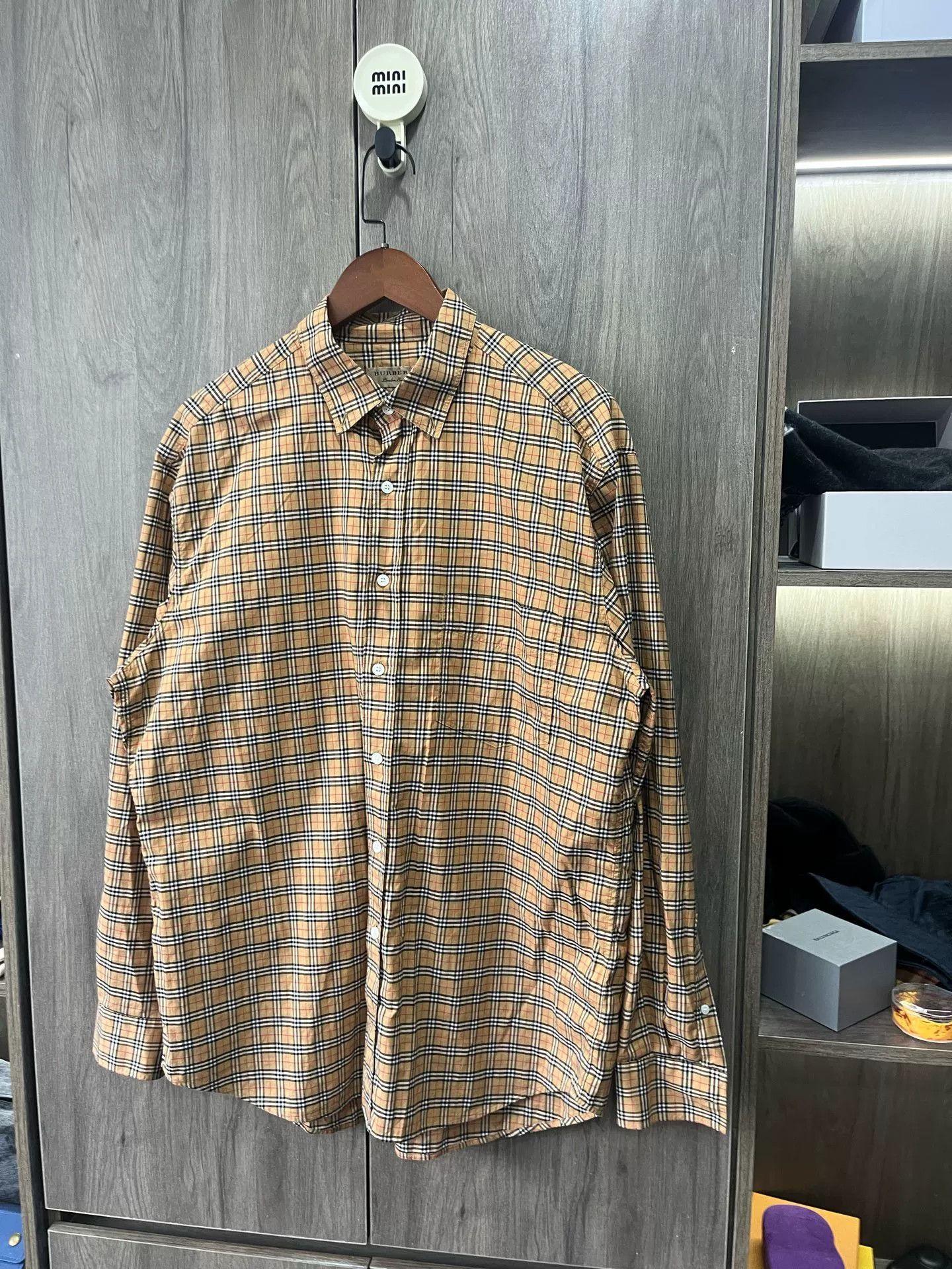 Burberry Burberry Check Shirt Size XL Size US XL / EU 56 / 4 - 3 Thumbnail