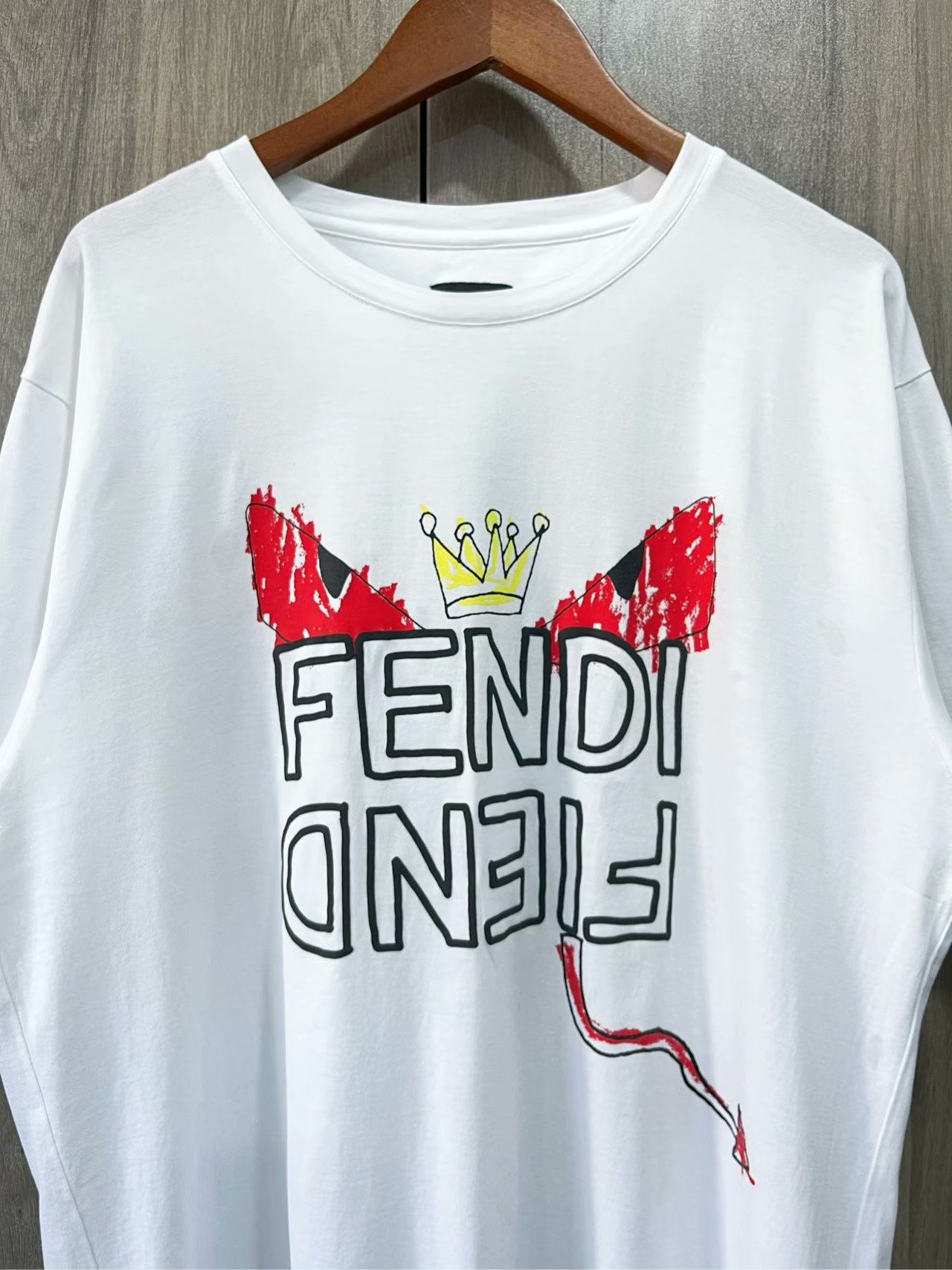 Fendi Fendi White Devil Short Sleeve M Size US M / EU 48-50 / 2 - 5 Thumbnail