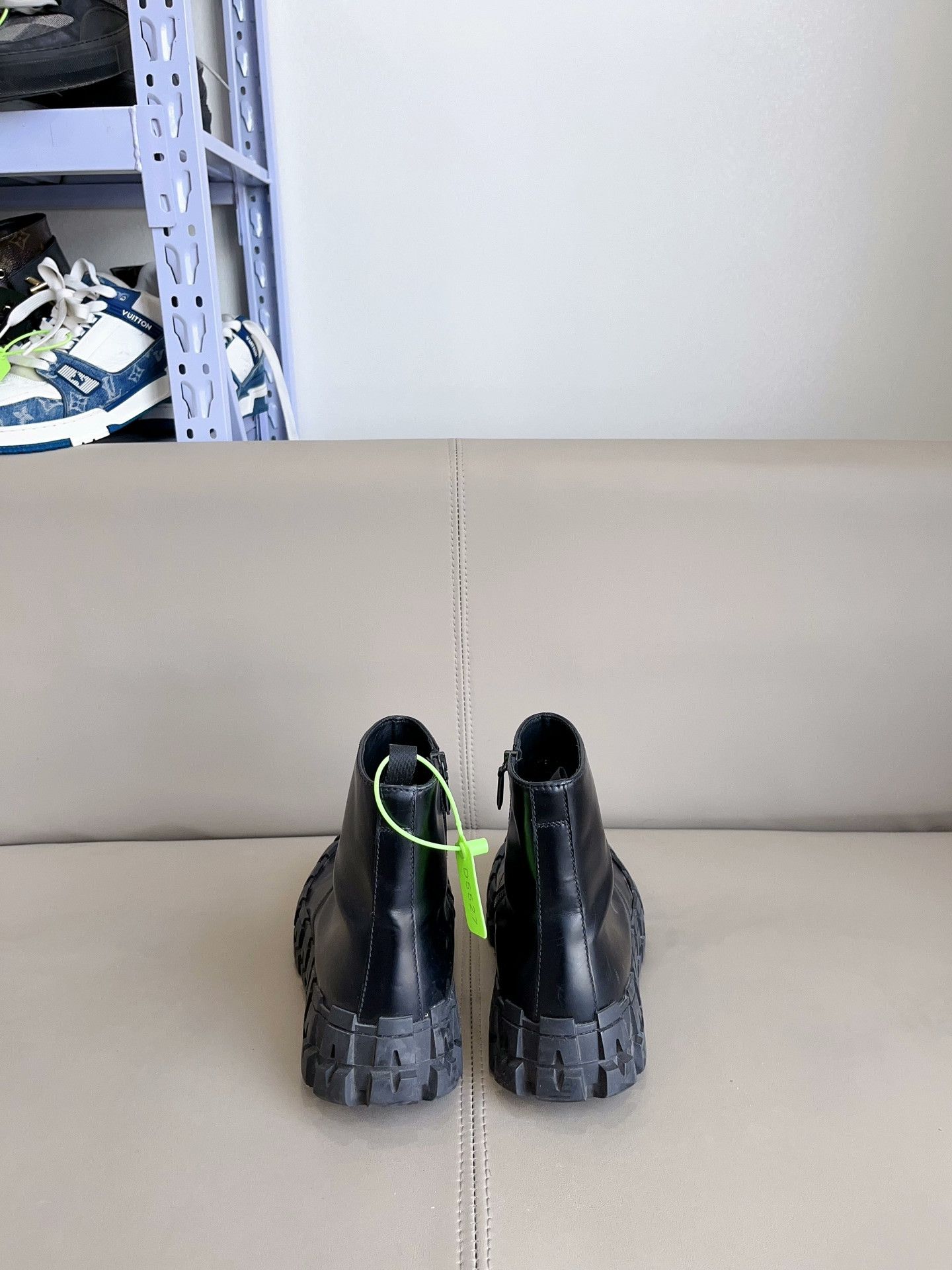 Prada Prada High-Top Tire Derby Shoes 41 Size US 8 / EU 41 - 2 Thumbnail