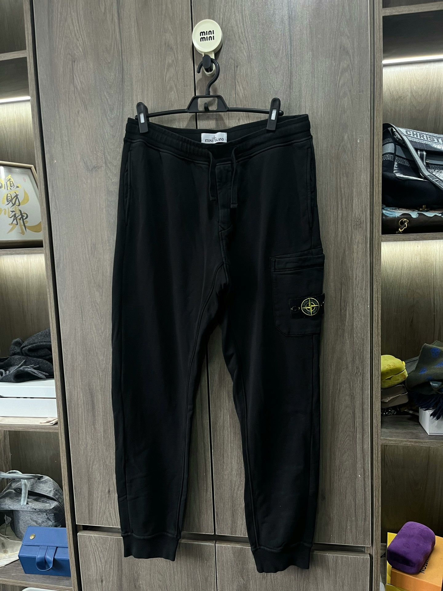 Stone Island Stone Island Solid Logo Patch Cargo Pants Size US 34 / EU 50 - 4 Thumbnail