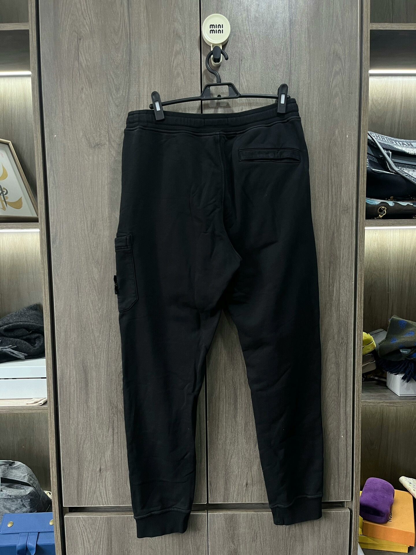 Stone Island Stone Island Solid Logo Patch Cargo Pants Size US 34 / EU 50 - 8 Thumbnail
