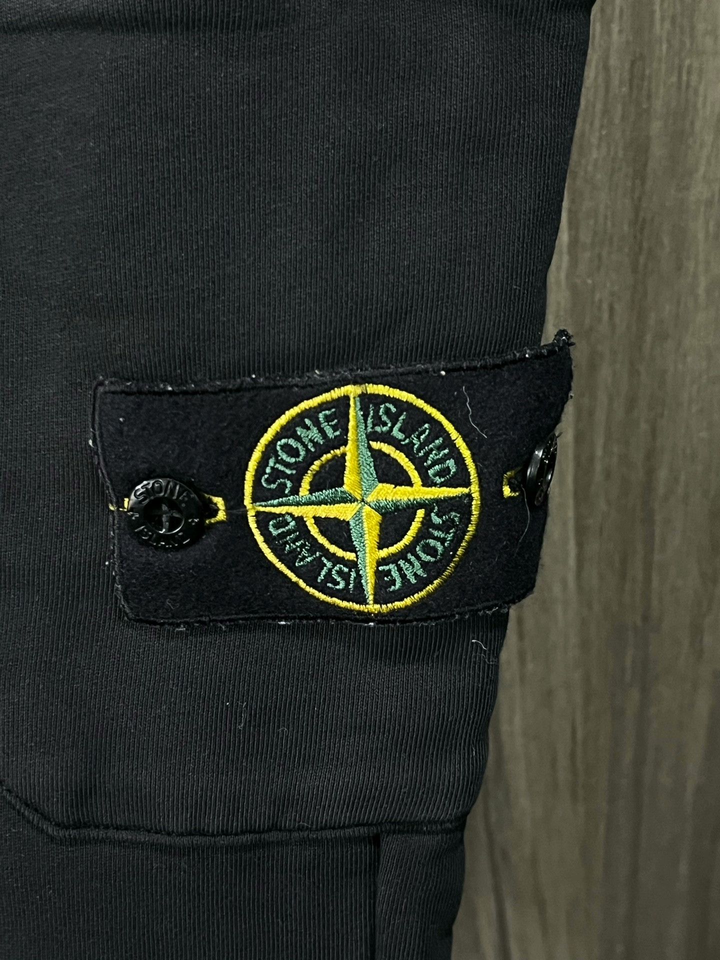 Stone Island Stone Island Solid Logo Patch Cargo Pants Size US 34 / EU 50 - 7 Thumbnail
