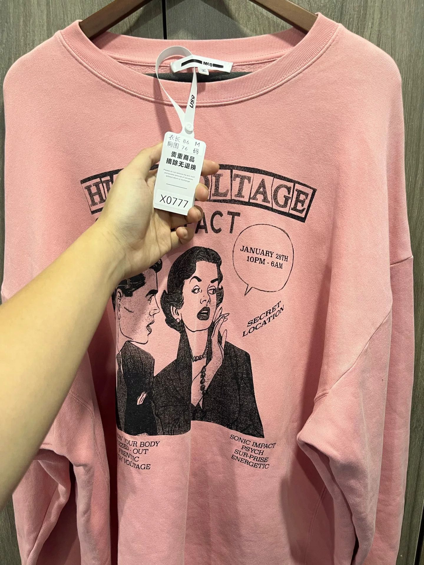 Alexander McQueen Alexander McQueen Pink Sweatshirt Size M / US 6-8 / IT 42-44 - 8 Thumbnail