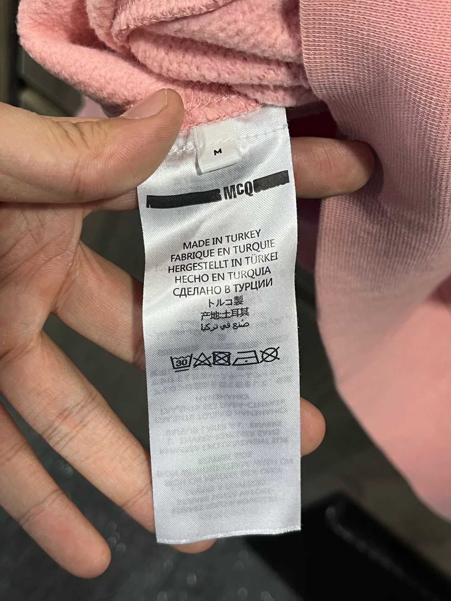 Alexander McQueen Alexander McQueen Pink Sweatshirt Size M / US 6-8 / IT 42-44 - 9 Thumbnail