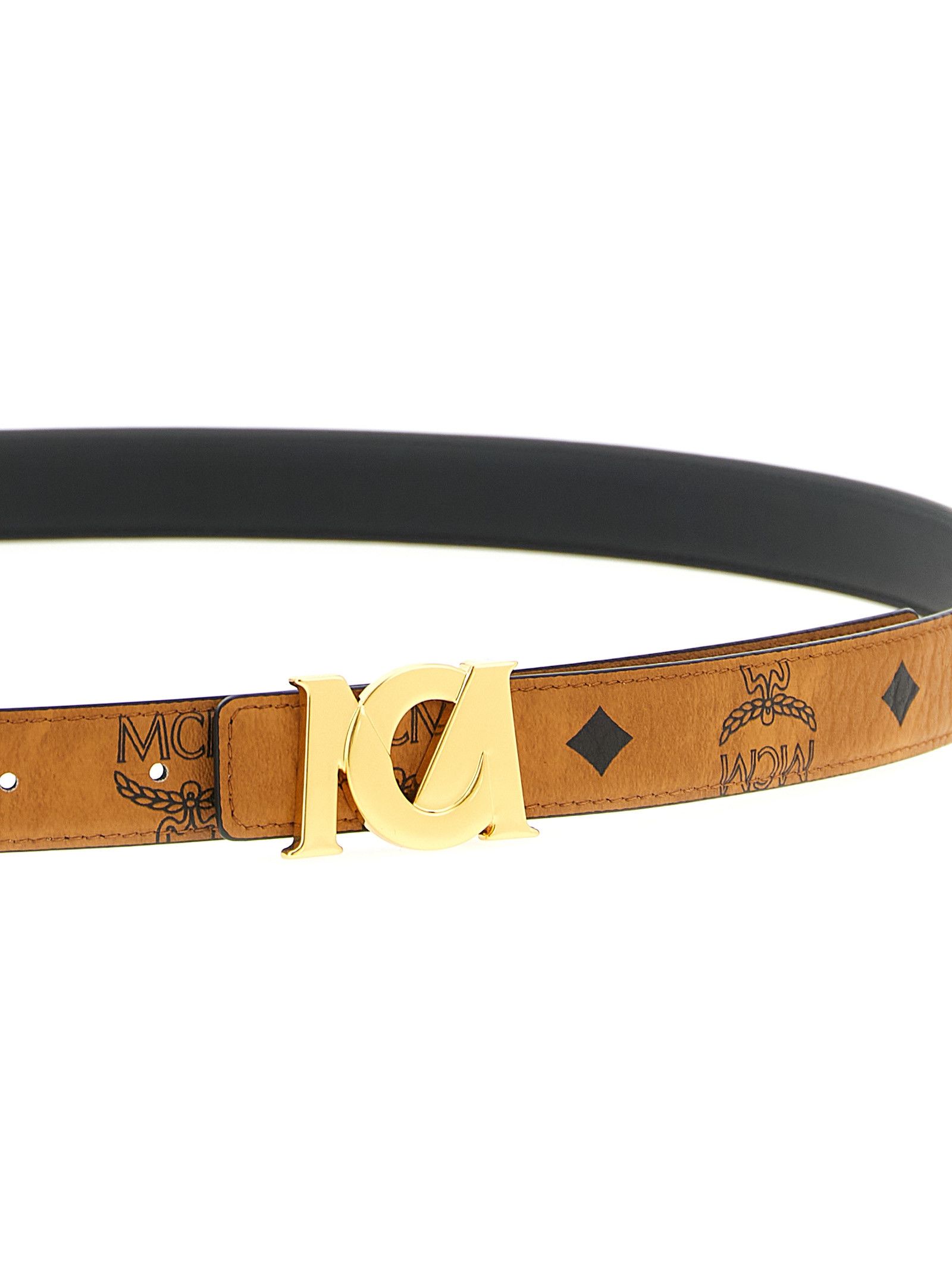 MCM Logo buckle belt. Size ONE SIZE - 3 Thumbnail
