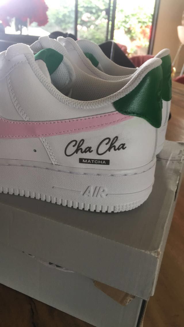 Nike 1/100 F&F ChaCha Matcha Air Force 1 Size US 8 / EU 41 - 2 Preview