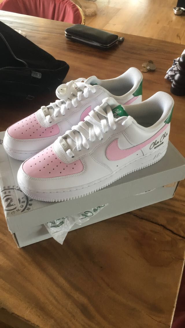 Nike 1/100 F&F ChaCha Matcha Air Force 1 Size US 8 / EU 41 - 1 Preview