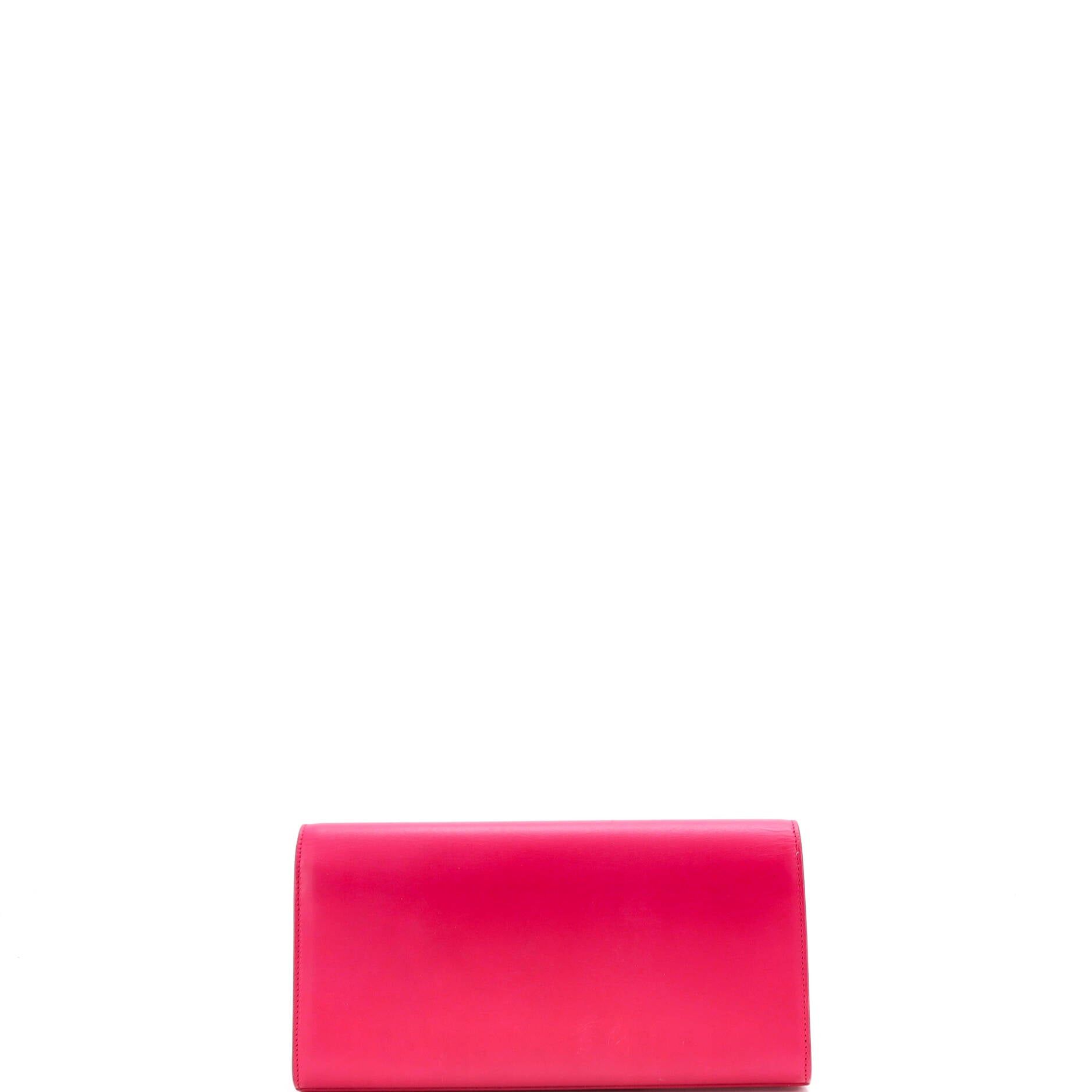 Saint Laurent Paris Classic Monogram Tassel Clutch Size ONE SIZE - 3 Thumbnail