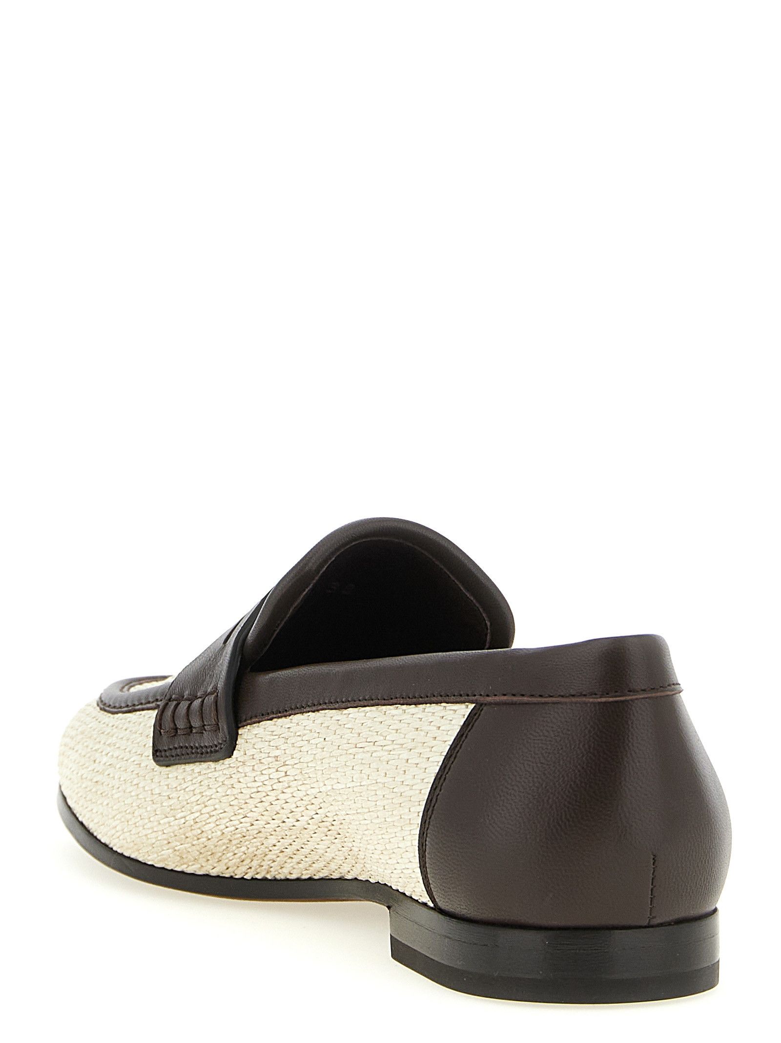 Brunello Cucinelli Raffia loafers Size US 9 / IT 39 - 3 Thumbnail