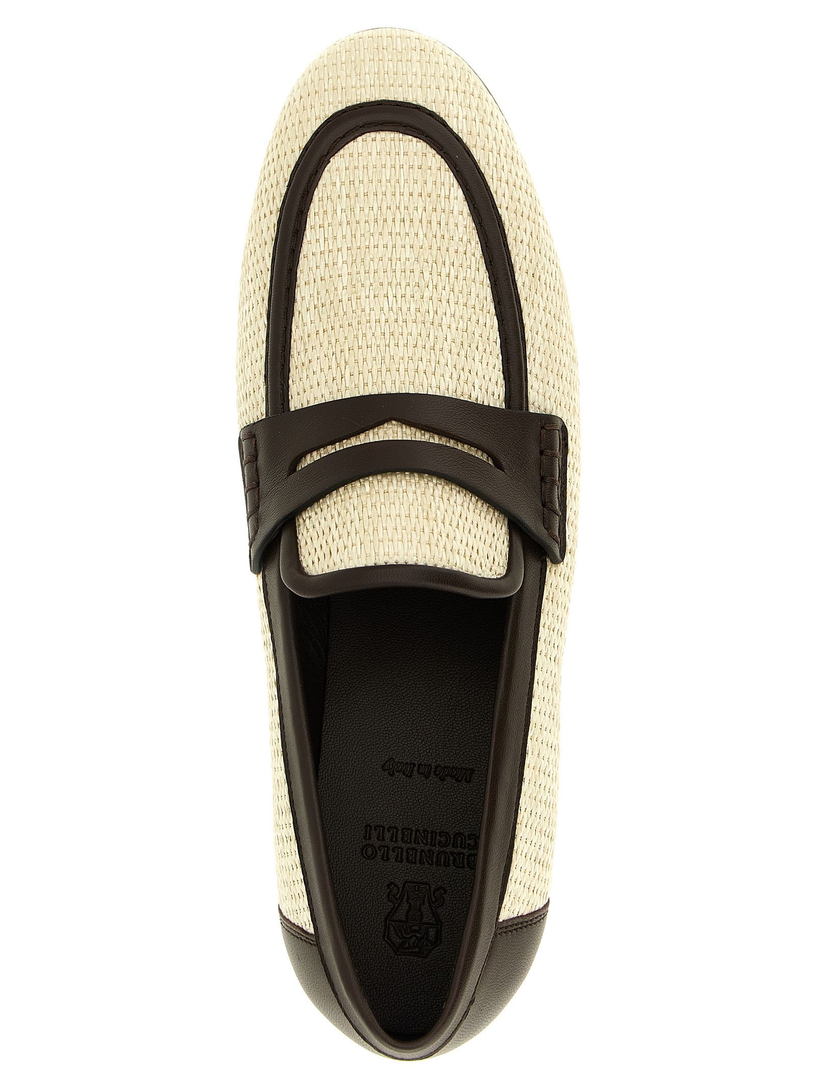 Brunello Cucinelli Raffia loafers Size US 9 / IT 39 - 4 Thumbnail
