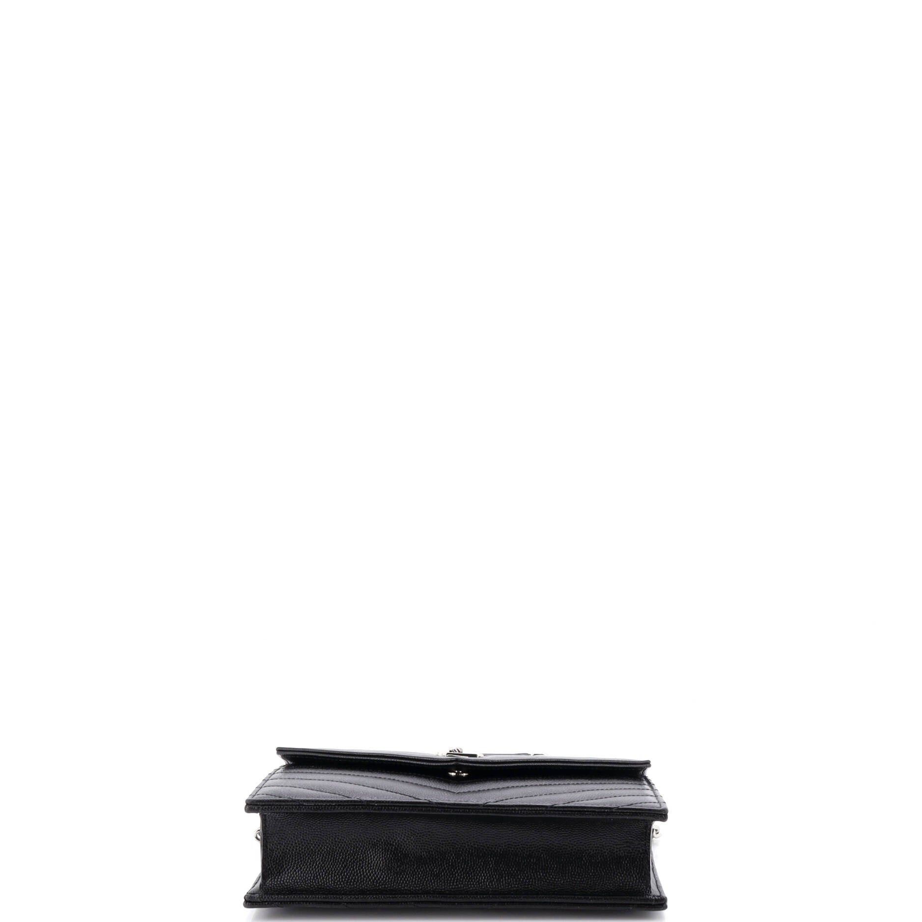 Saint Laurent Paris Classic Monogram Wallet on Chain Size ONE SIZE - 4 Thumbnail