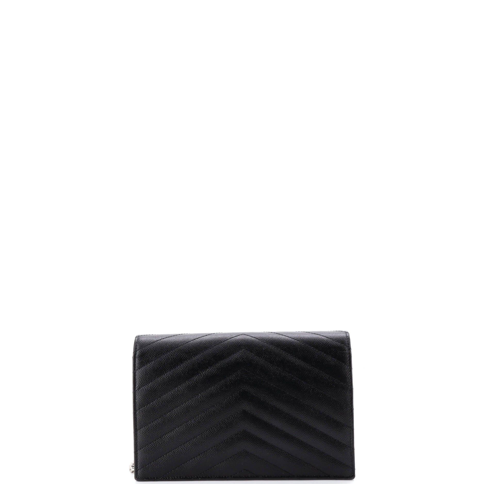 Saint Laurent Paris Classic Monogram Wallet on Chain Size ONE SIZE - 3 Thumbnail