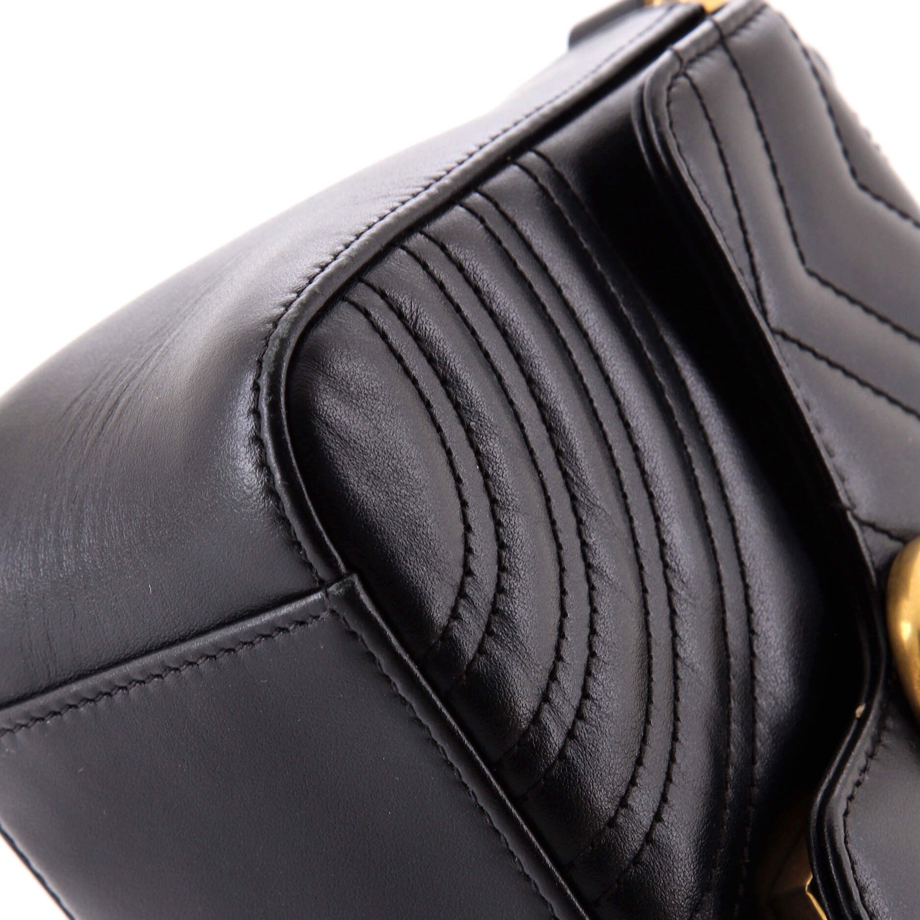 Gucci GG Marmont Top Handle Flap Bag Size ONE SIZE - 6 Thumbnail