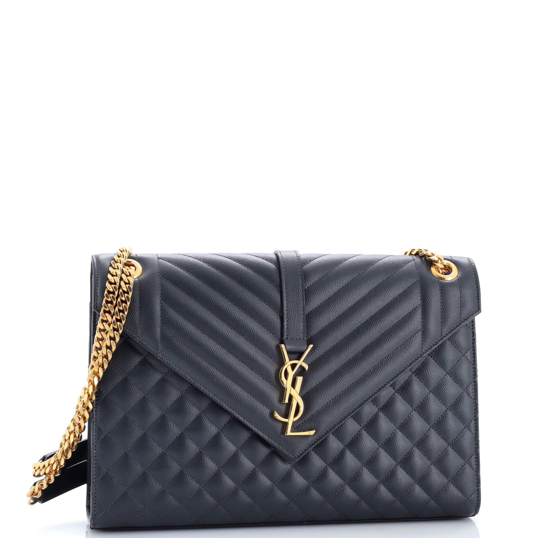 Saint Laurent Paris Classic Monogram Envelope Satchel Size ONE SIZE - 2 Thumbnail