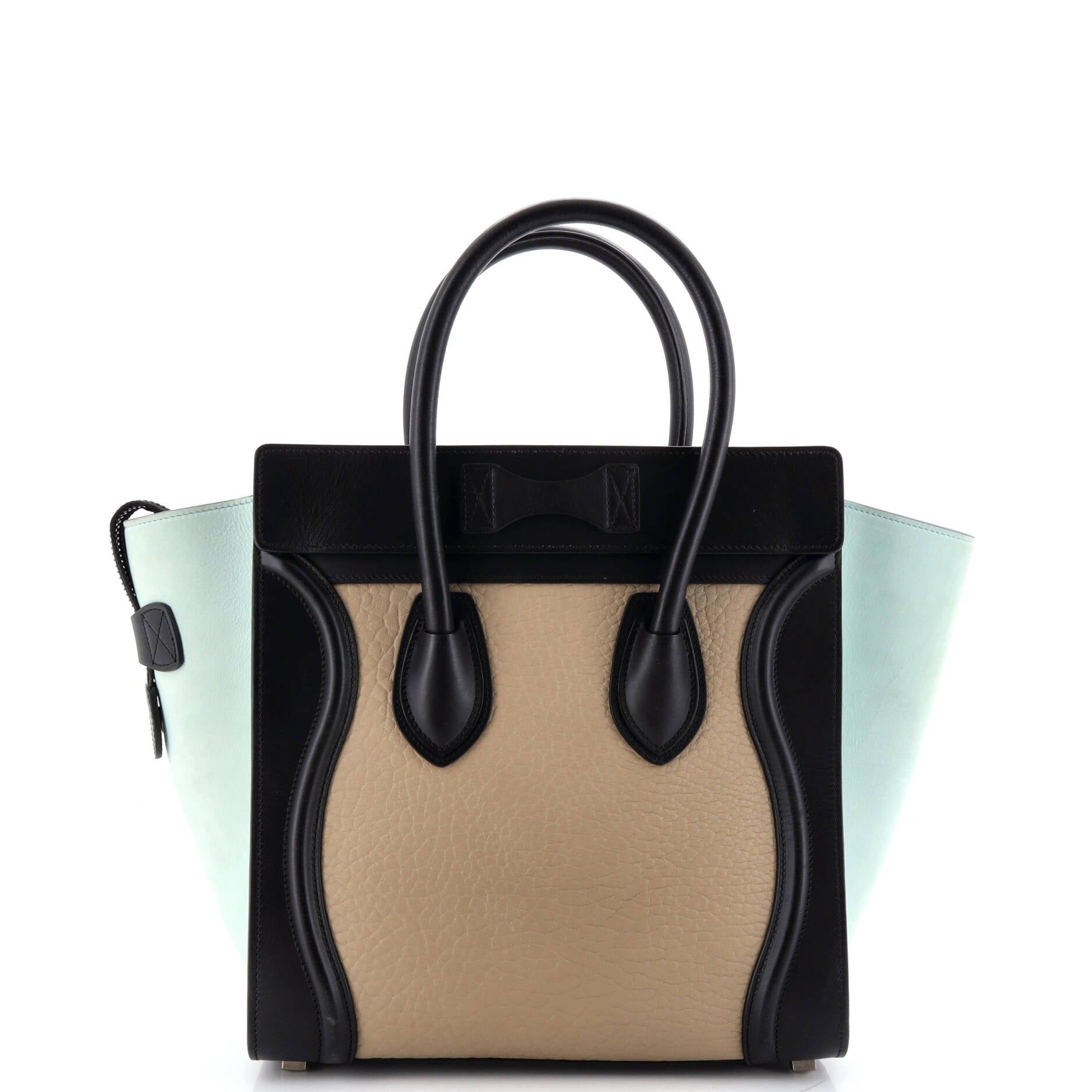 Celine Tricolor Luggage Bag Size ONE SIZE - 3 Thumbnail