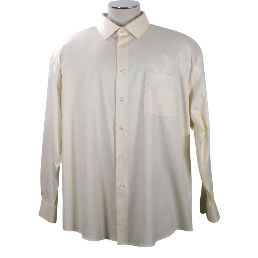 Pronto Uomo Pronto Uomo Queen's Ecru Oxford Dress Shirt Men's | Grailed