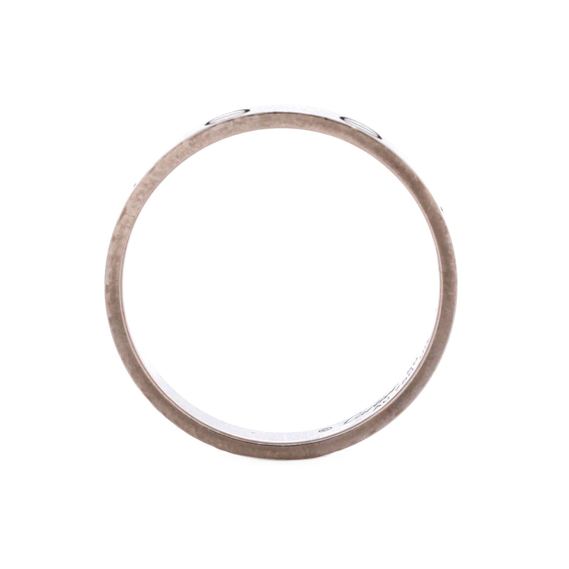 Cartier Love Wedding Band Ring Size ONE SIZE - 3 Thumbnail