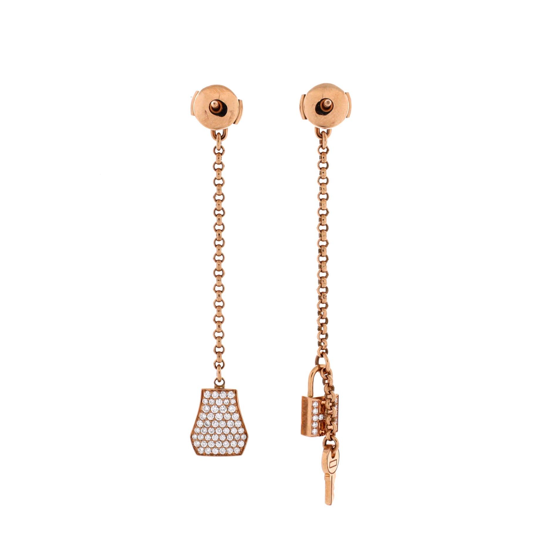 Hermes Kelly Clochette Drop Earrings Size ONE SIZE - 2 Thumbnail