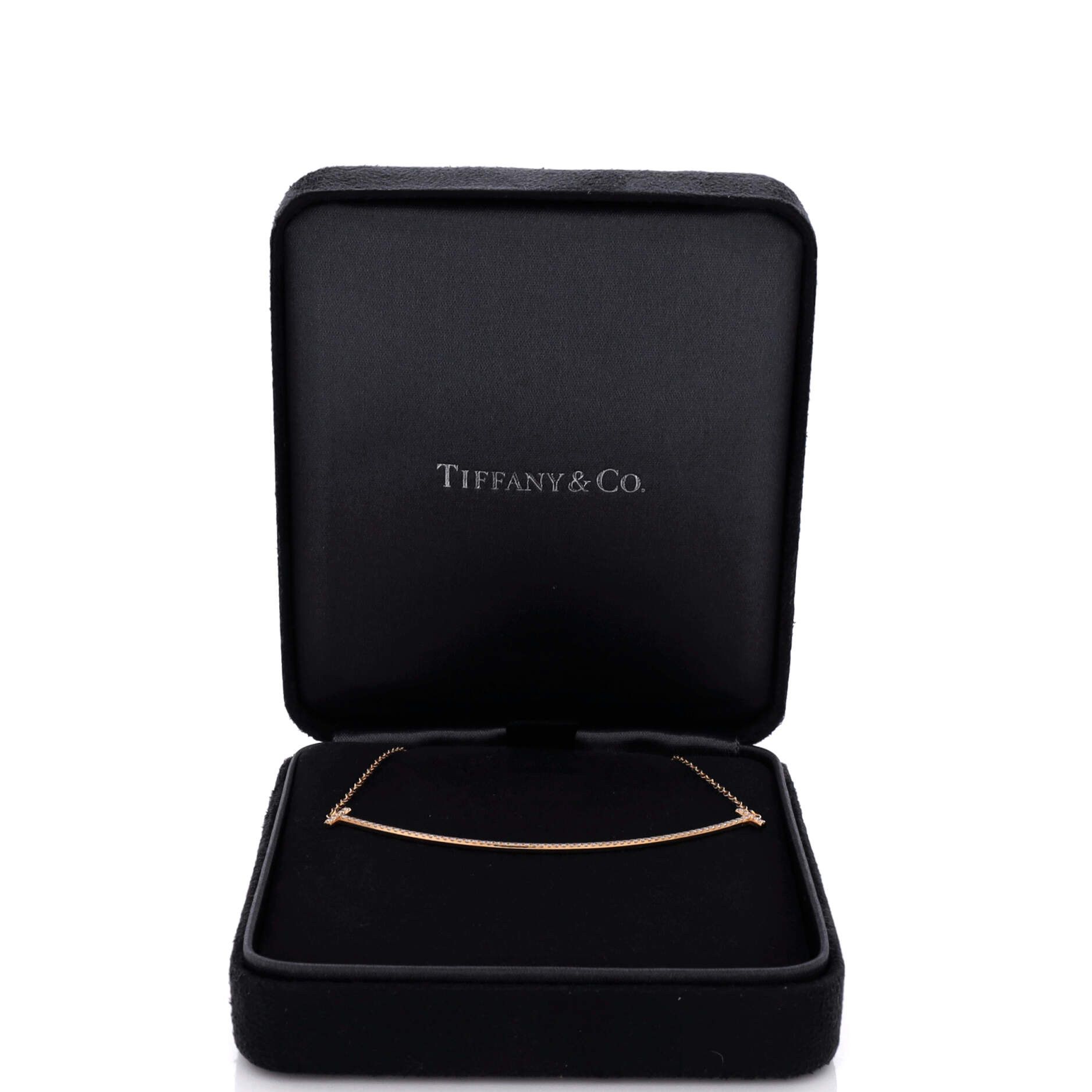Tiffany & Co. T Smile Pendant Necklace Size ONE SIZE - 2 Thumbnail