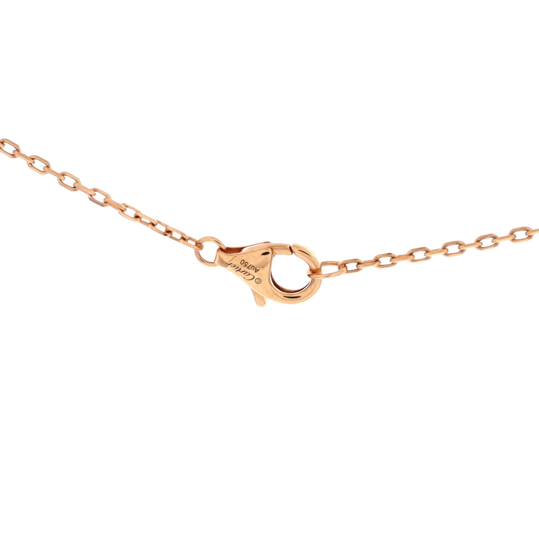 Cartier Trinity Diamond Pendant Necklace Size ONE SIZE - 3 Thumbnail