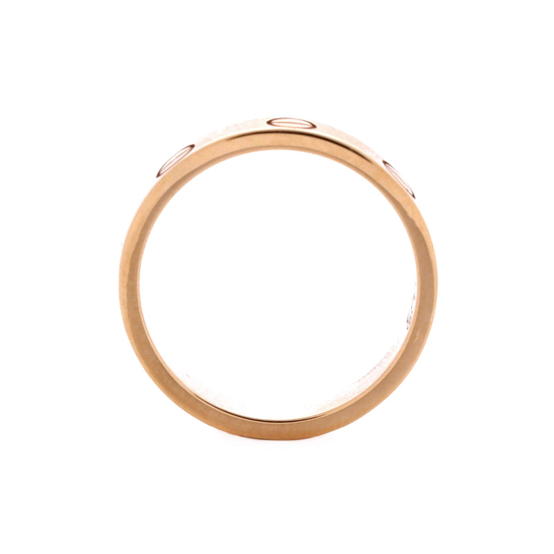 Cartier Love Wedding Band Ring Size ONE SIZE - 2 Thumbnail