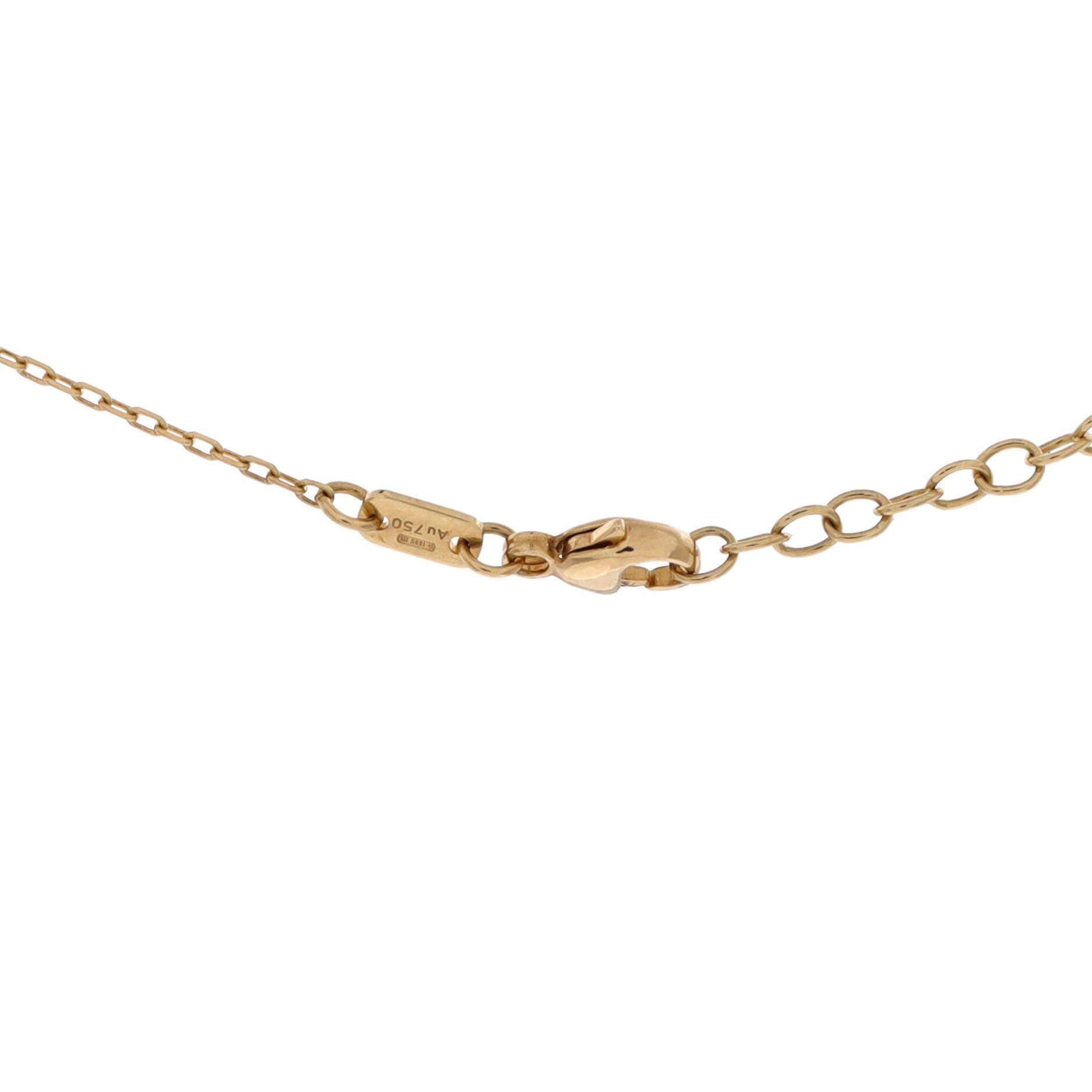 Gucci Le Marche Des Merveilles Feline Head Pendant Necklace Size ONE SIZE - 3 Thumbnail