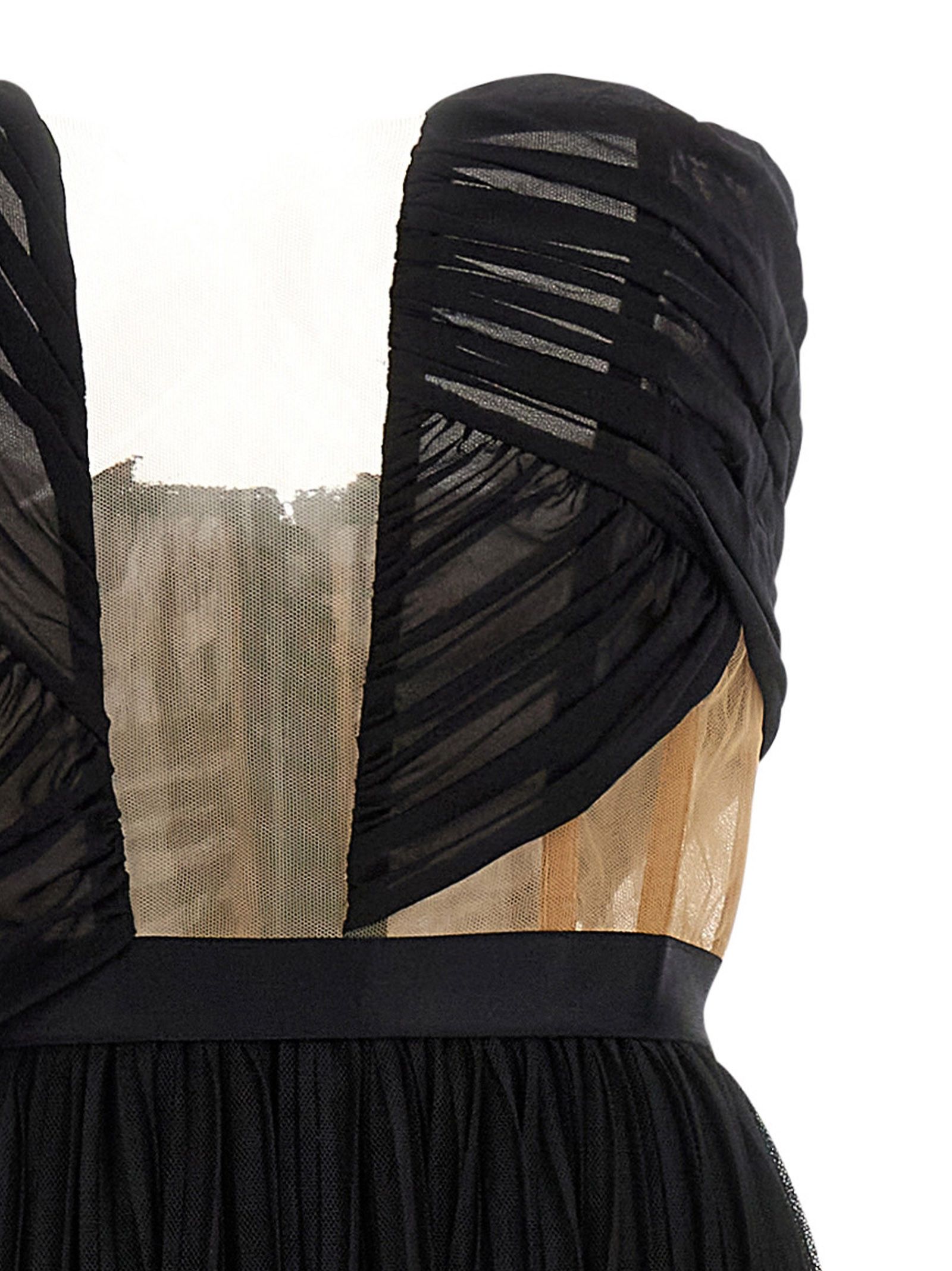 Nensi Dojaka 'Corsetto Draped Gown' dress Size M / US 6-8 / IT 42-44 - 3 Thumbnail