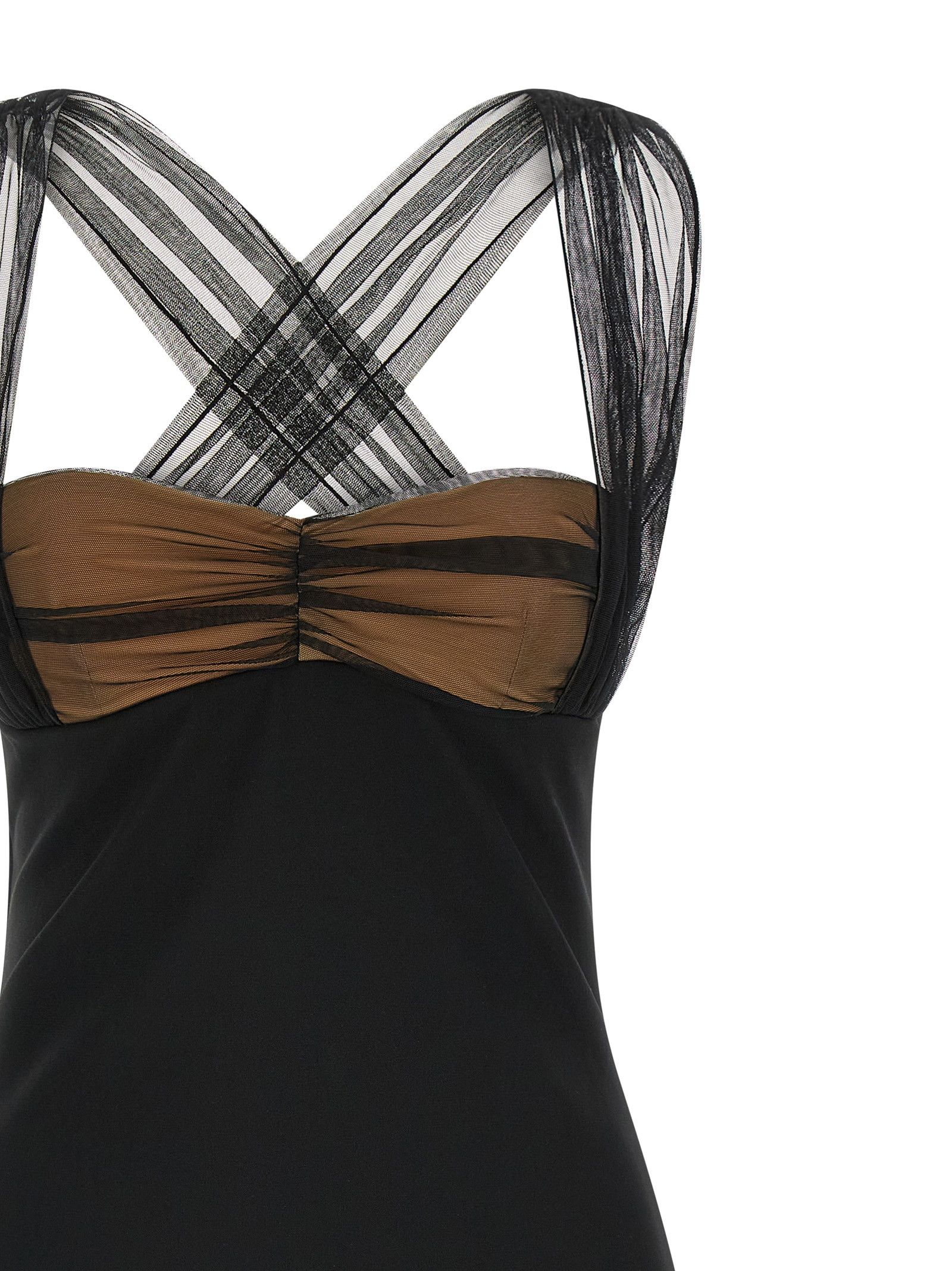 Nensi Dojaka 'Draped Padded Cup Mini' dress Size XS / US 0-2 / IT 36-38 - 3 Thumbnail