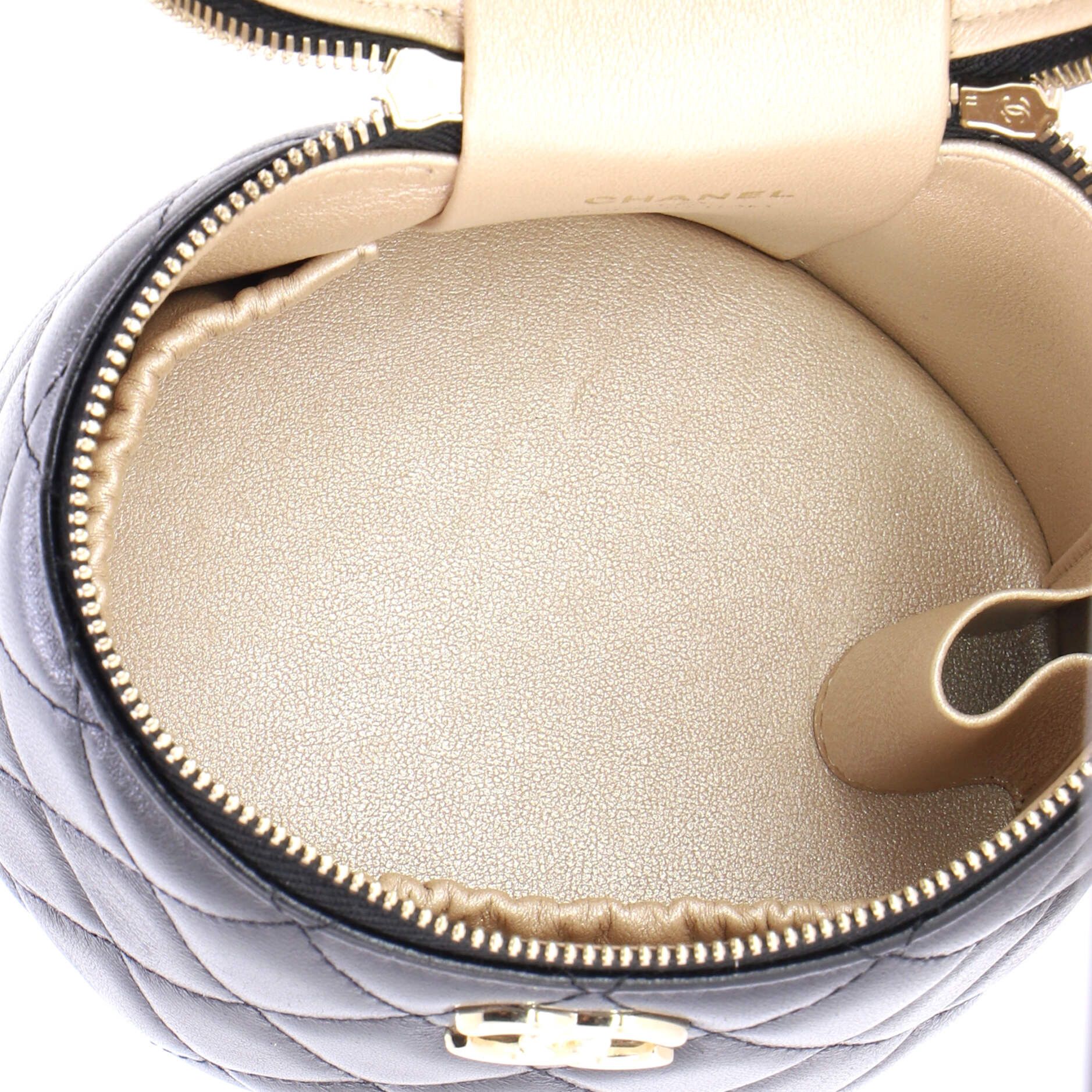 Chanel CC Ruched Top Handle Vanity Case Size ONE SIZE - 5 Thumbnail