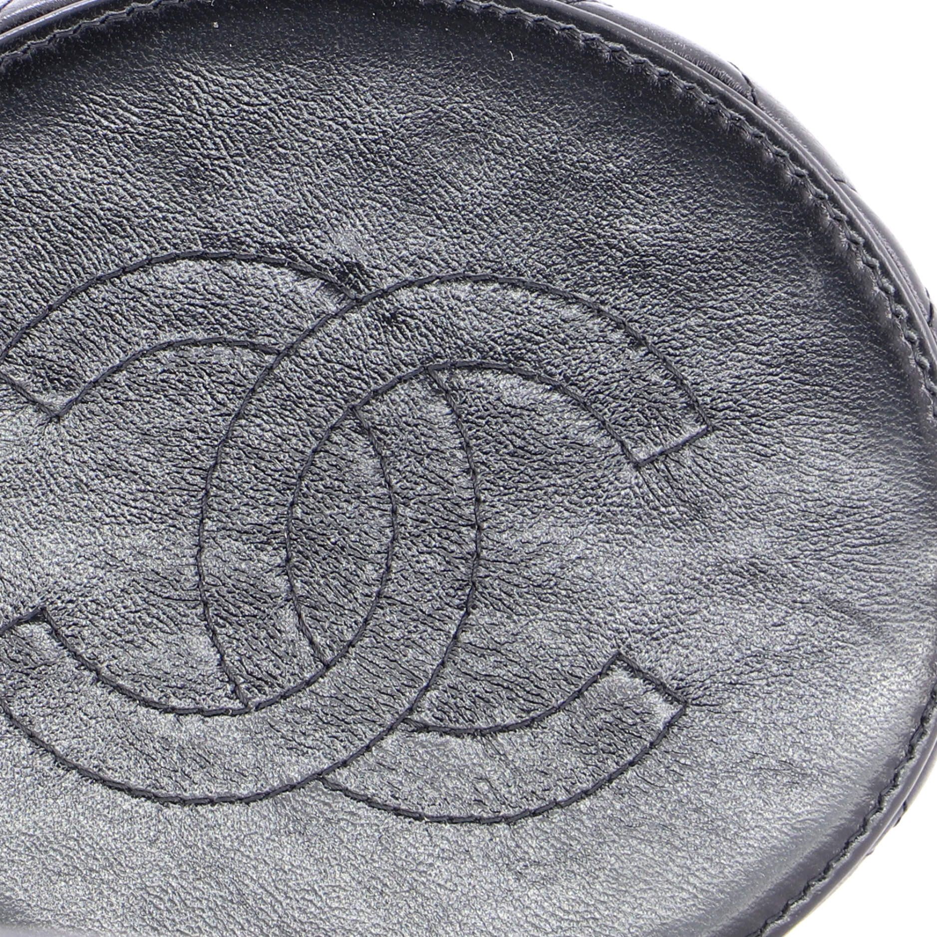 Chanel CC Ruched Top Handle Vanity Case Size ONE SIZE - 6 Thumbnail