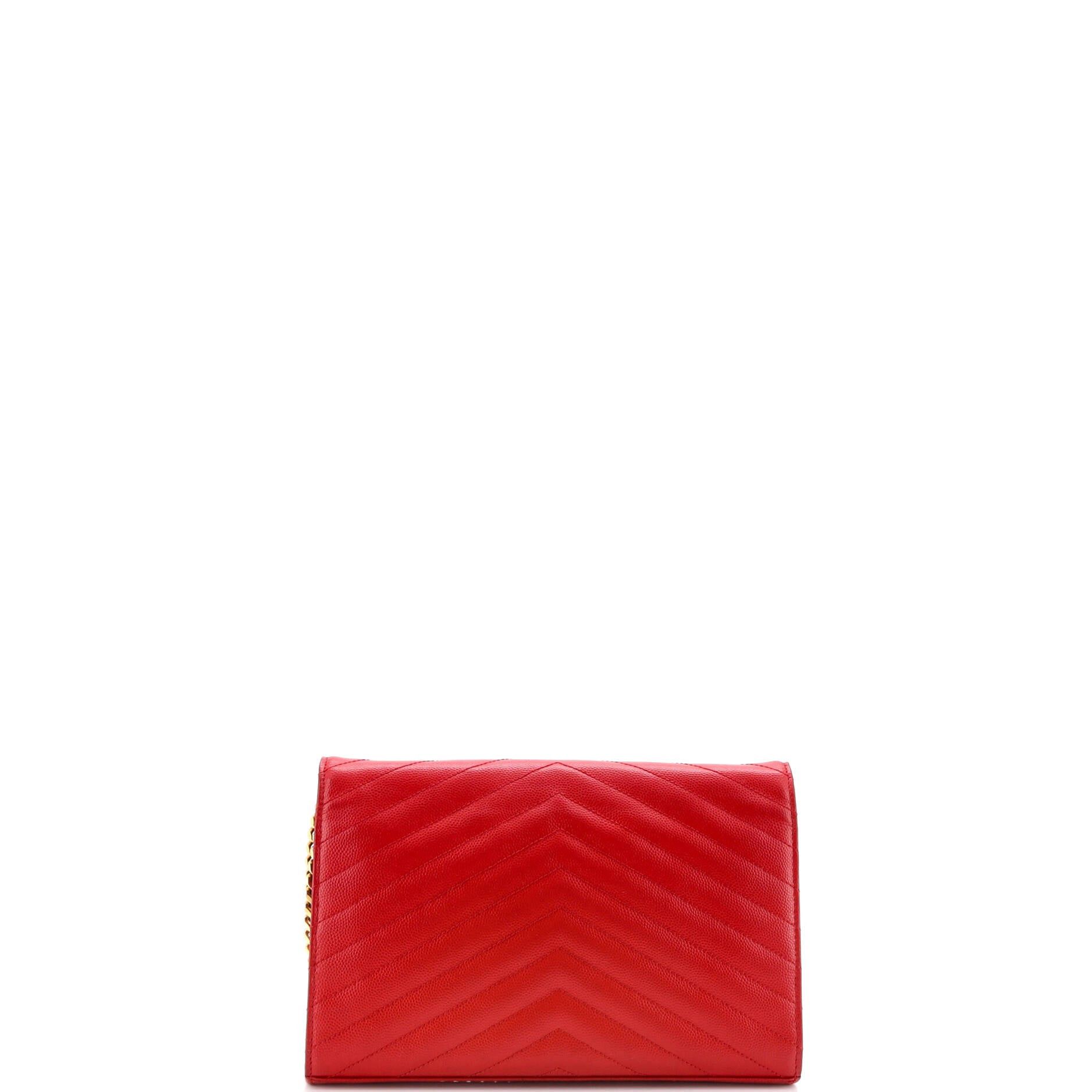 Saint Laurent Paris Classic Monogram Wallet on Chain Size ONE SIZE - 3 Thumbnail