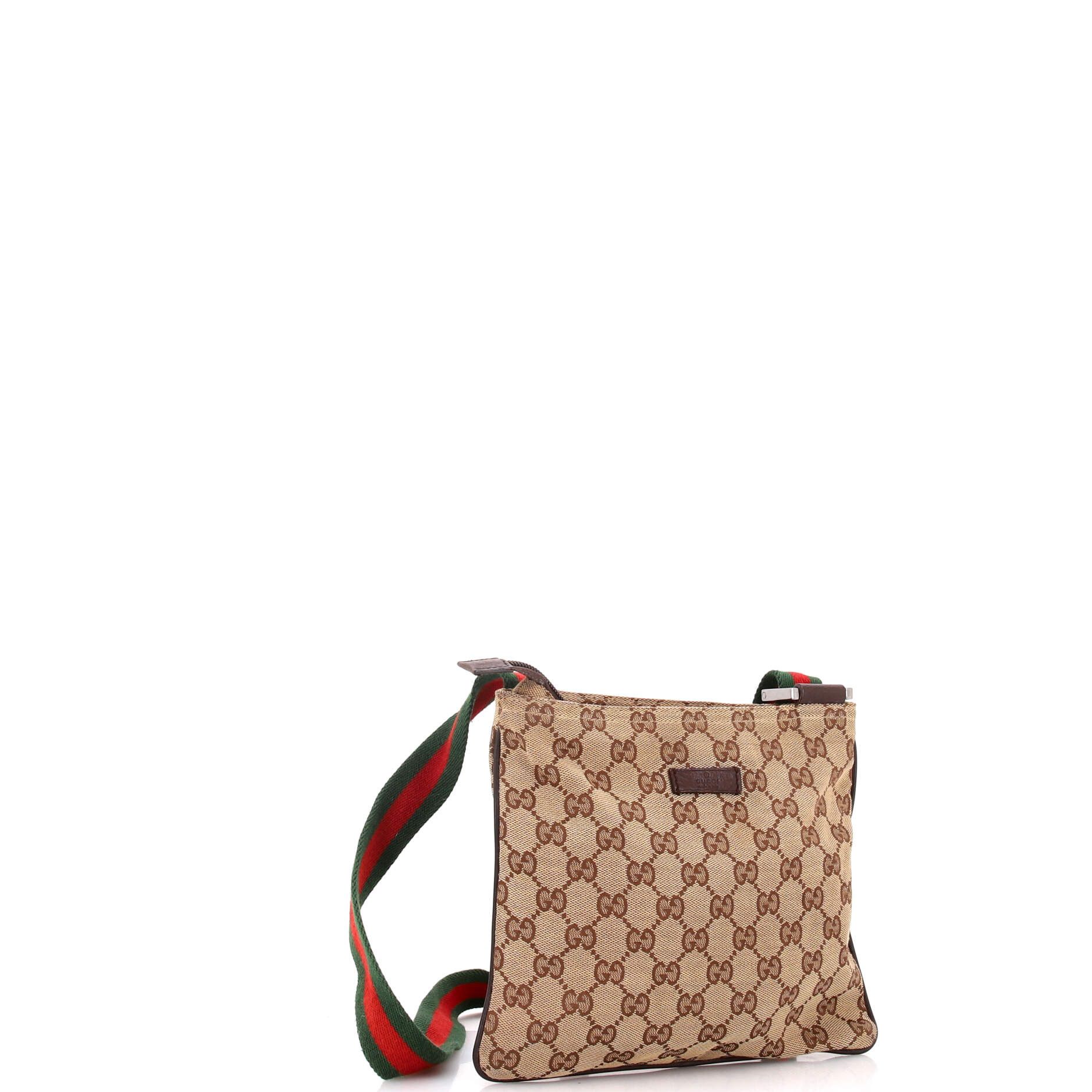 Gucci Web Strap Zip Messenger Bag Size ONE SIZE - 2 Thumbnail
