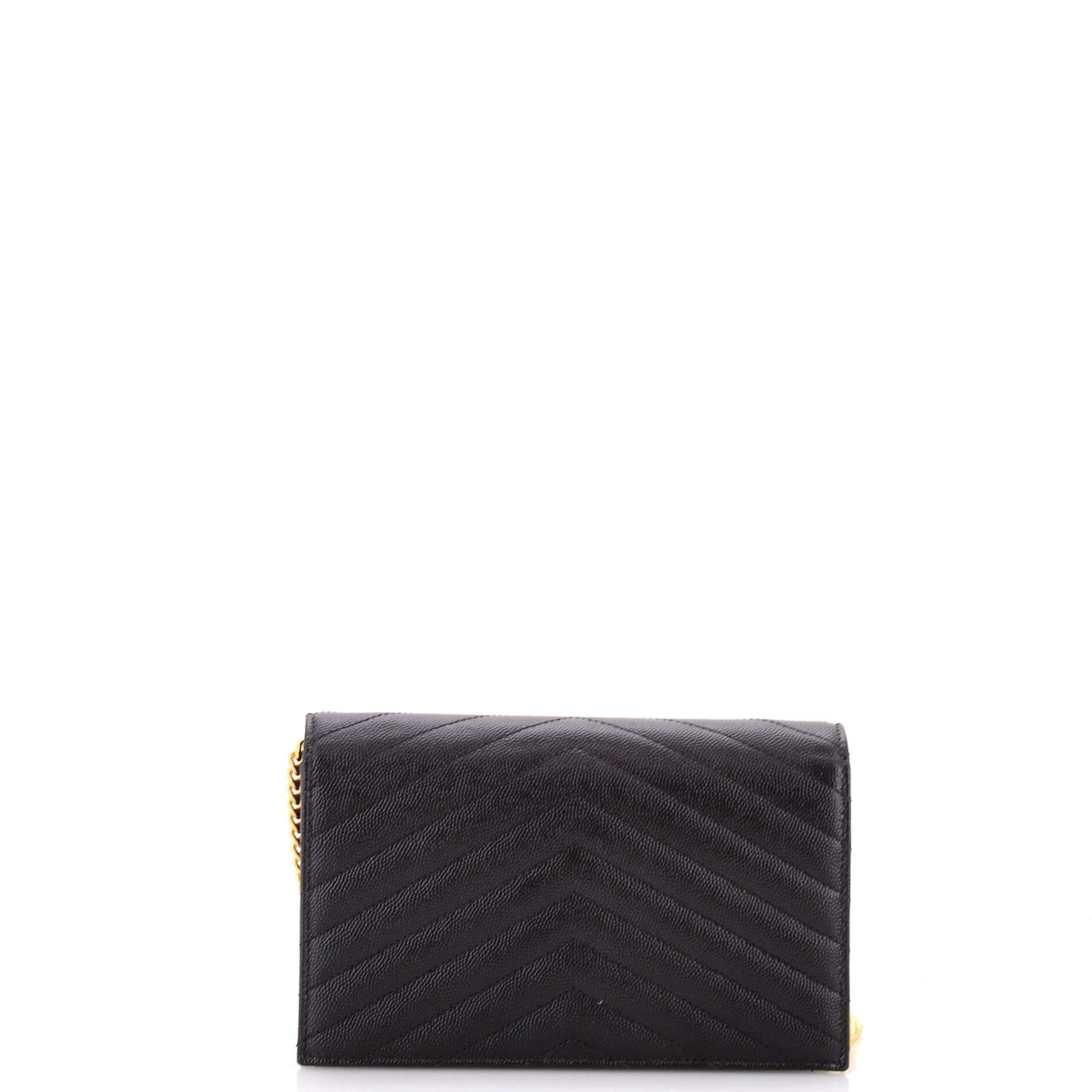 Saint Laurent Paris Classic Monogram Wallet on Chain Size ONE SIZE - 3 Thumbnail