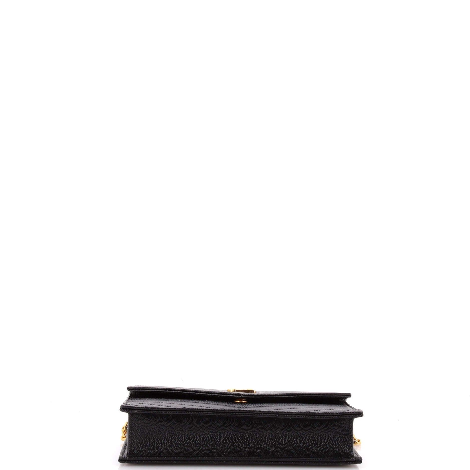 Saint Laurent Paris Classic Monogram Wallet on Chain Size ONE SIZE - 4 Thumbnail