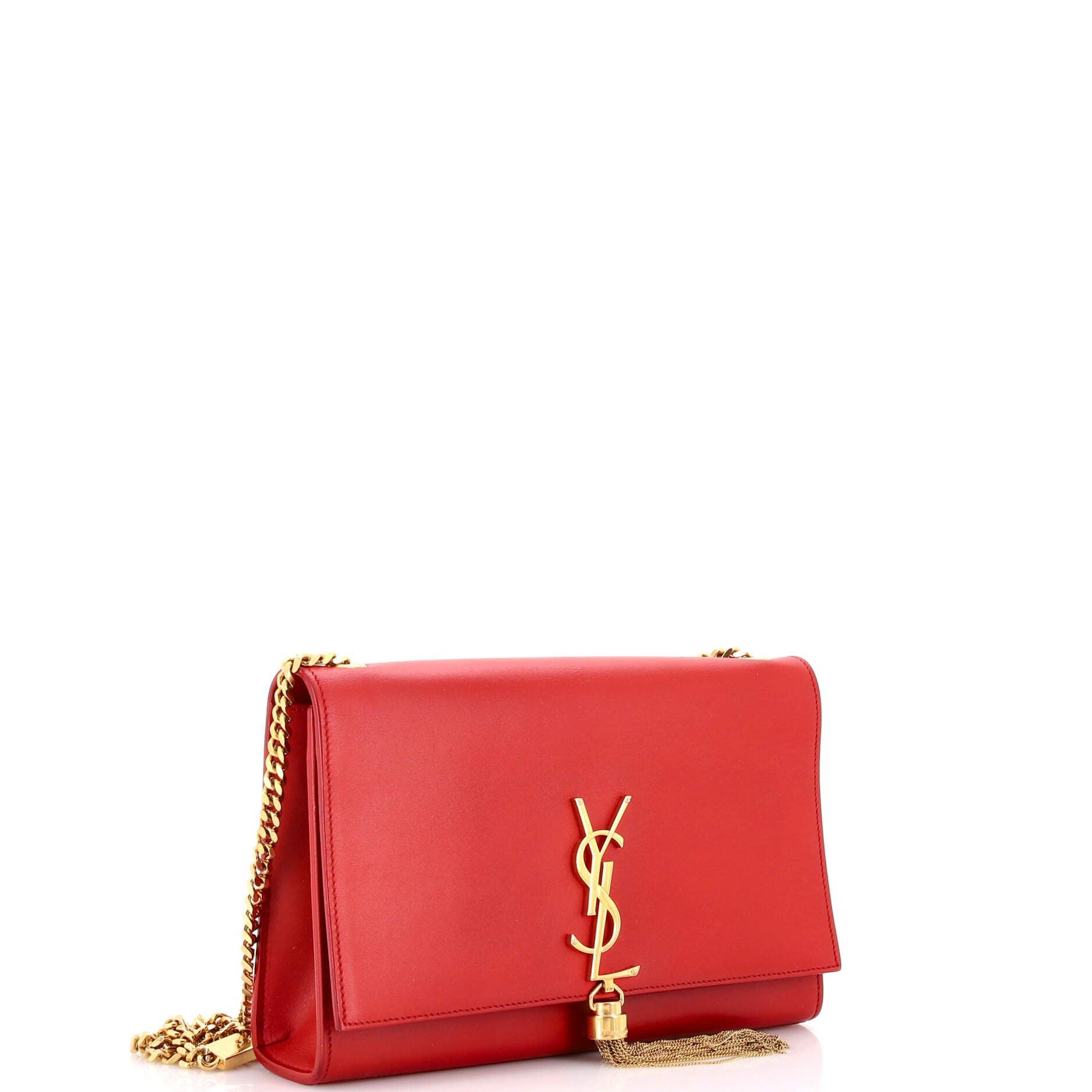 Saint Laurent Paris Classic Monogram Tassel Crossbody Bag Size ONE SIZE - 2 Thumbnail